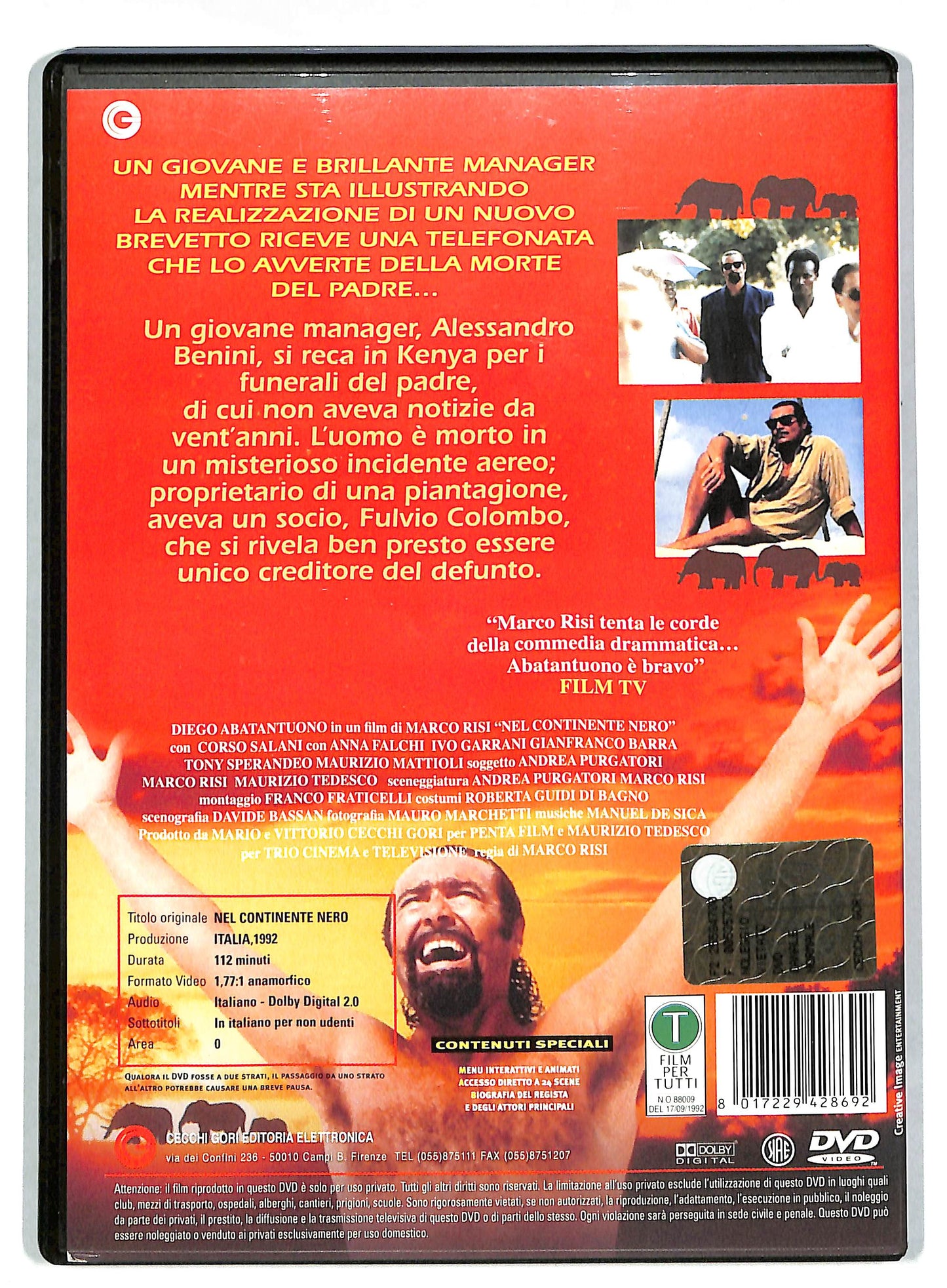 EBOND Nel Continente Nero DVD DB590652