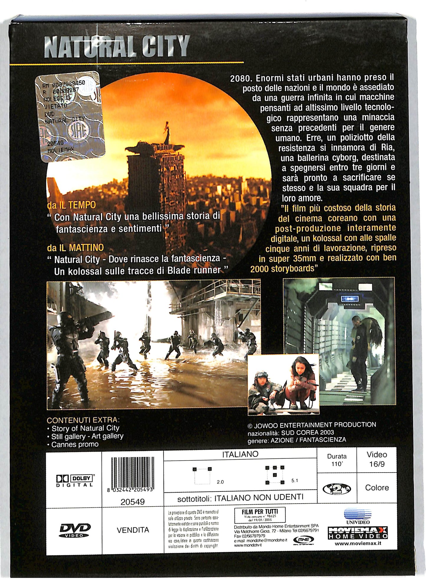 EBOND Natural City DVD DB590847
