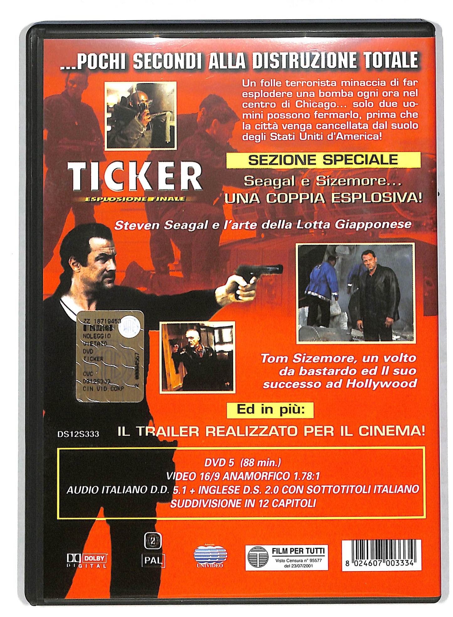 EBOND Ticker - esplosione finale DVD DB590858