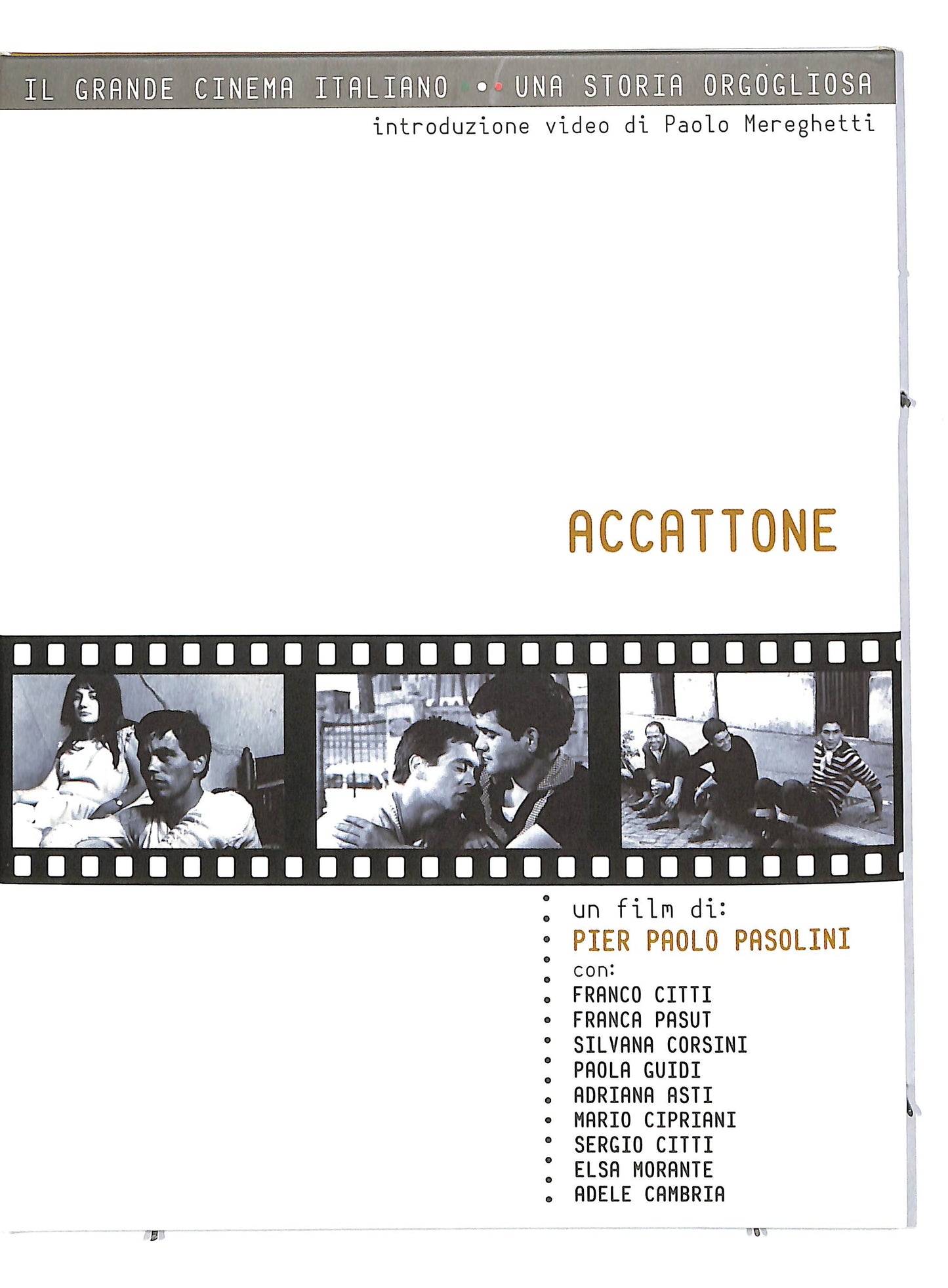 EBOND Accattone EDITORIALE DIGIPACK DVD DB591108