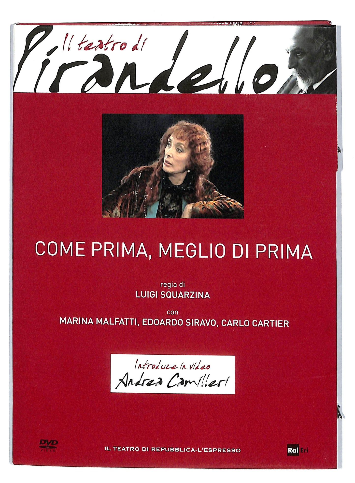 EBOND Come prima meglio di prima - Il teatro di pira EDITORIALE DVD DB591116