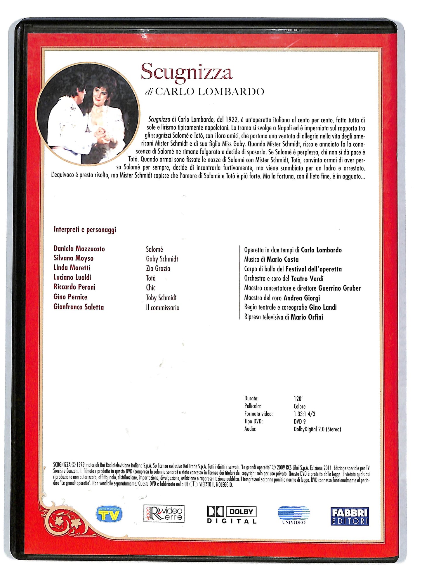 EBOND Scugnizza - Le Grandi Operette EDITORIALE DVD DB591121
