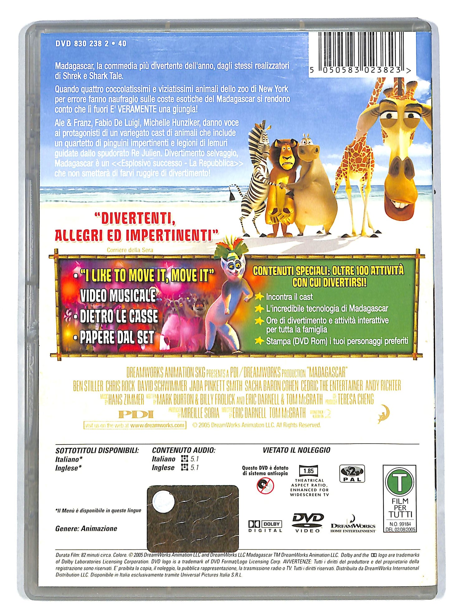 EBOND Madagascar DVD DB591127