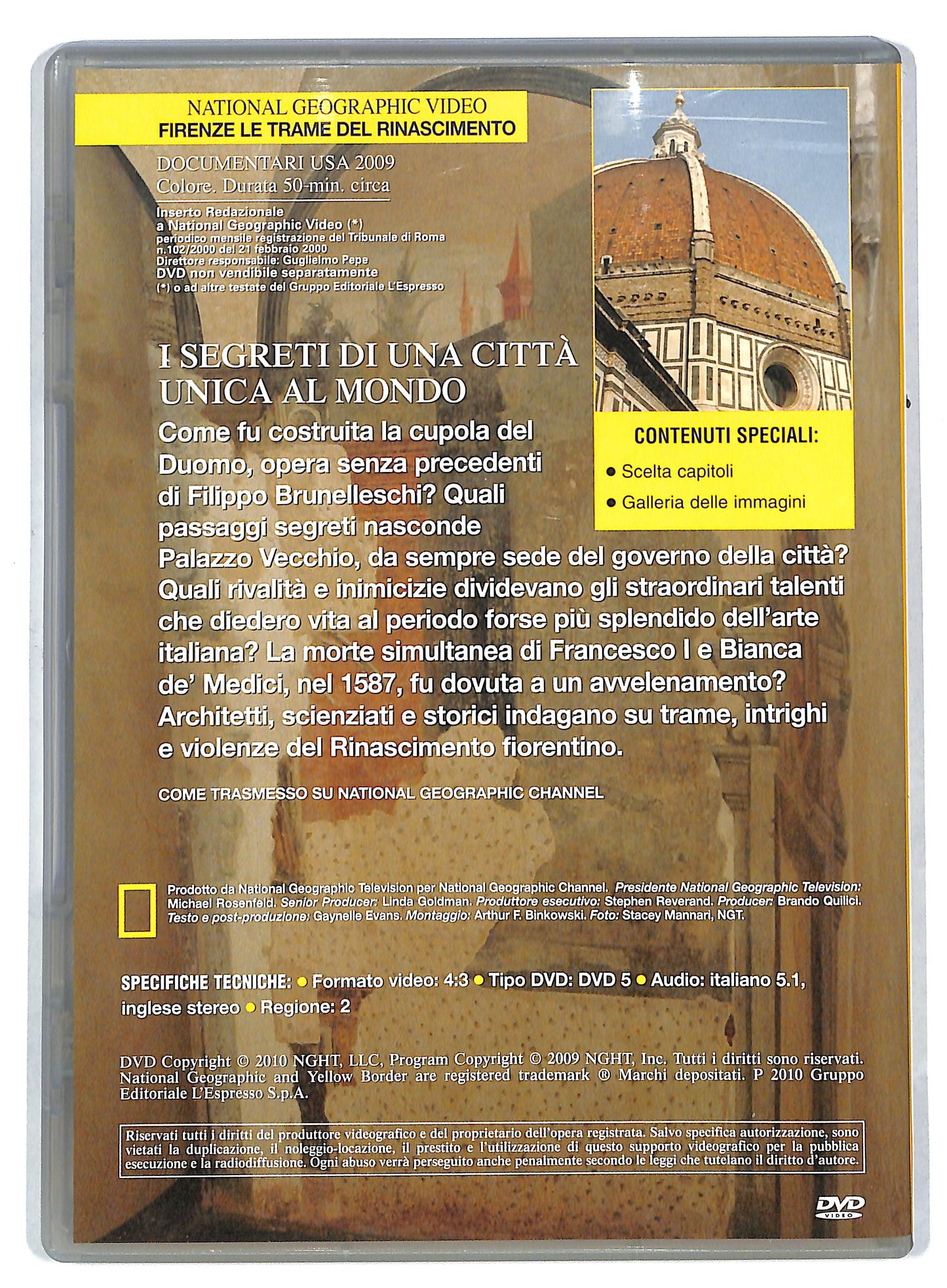 EBOND Firenze le trame del rinascimento EDITORIALE DVD DB591134