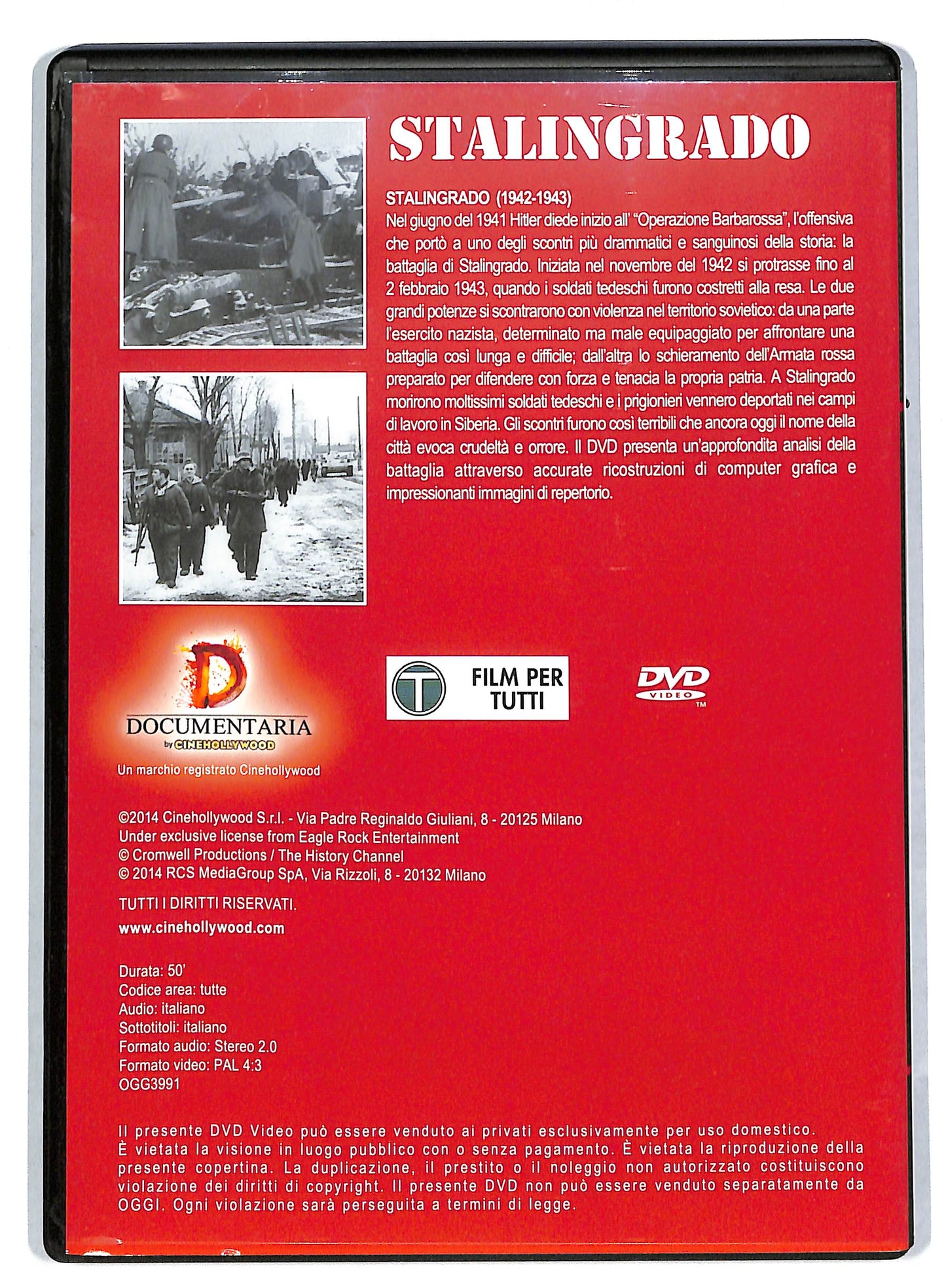 EBOND Stalingrado volume 4 EDITORIALE DVD DB591144