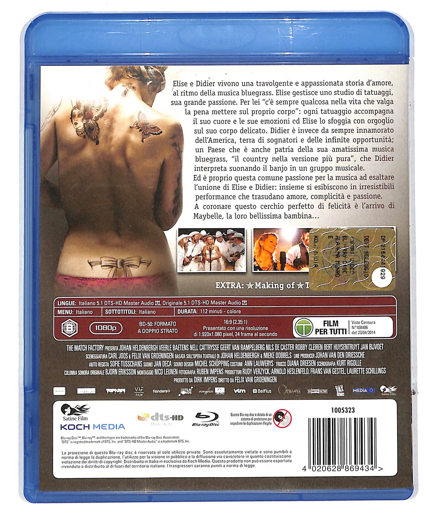EBOND Alabama Monroe - Una storia d'amore NOLEGGIO BLURAY DB591325