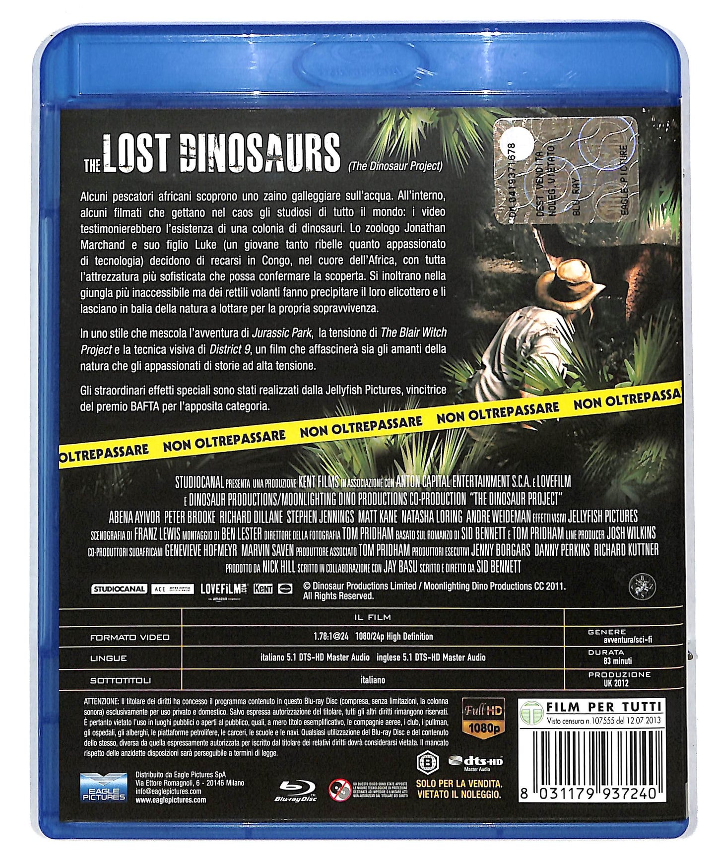 EBOND The lost dinosaurs BLURAY DB591336
