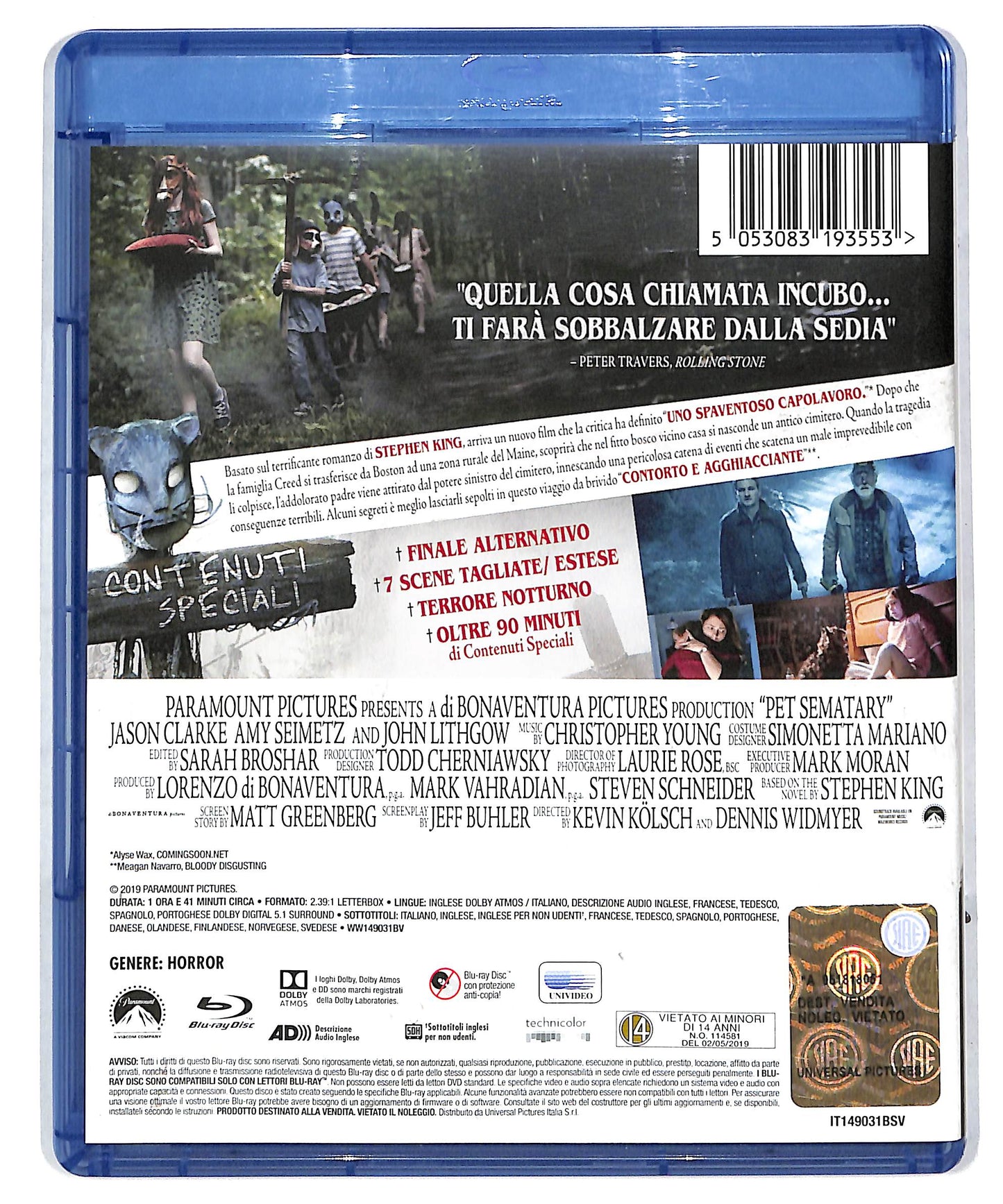 EBOND Pet Sematary BLURAY DB591346