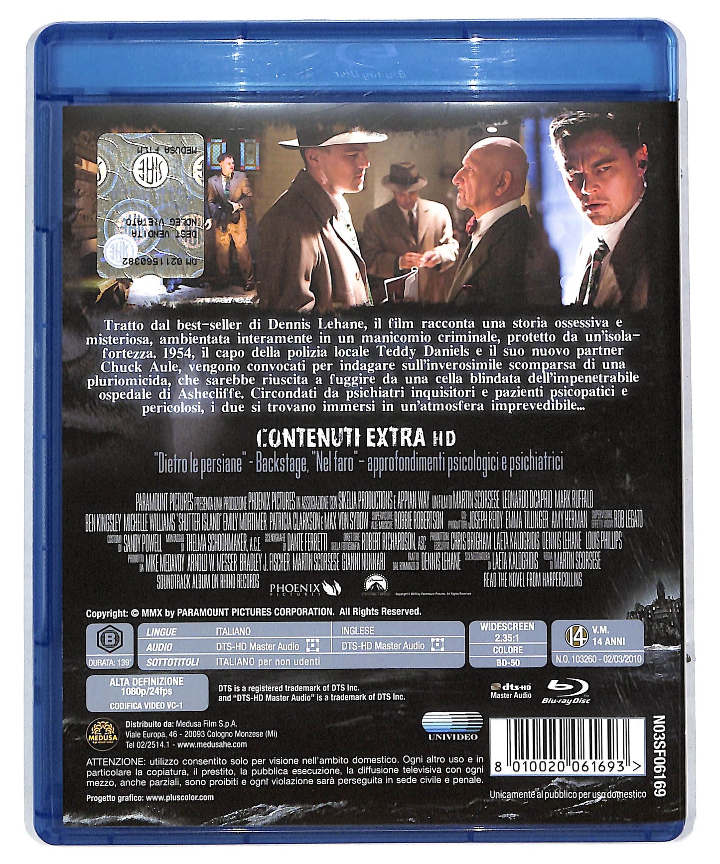 EBOND Shutter Island BLURAY DB591380