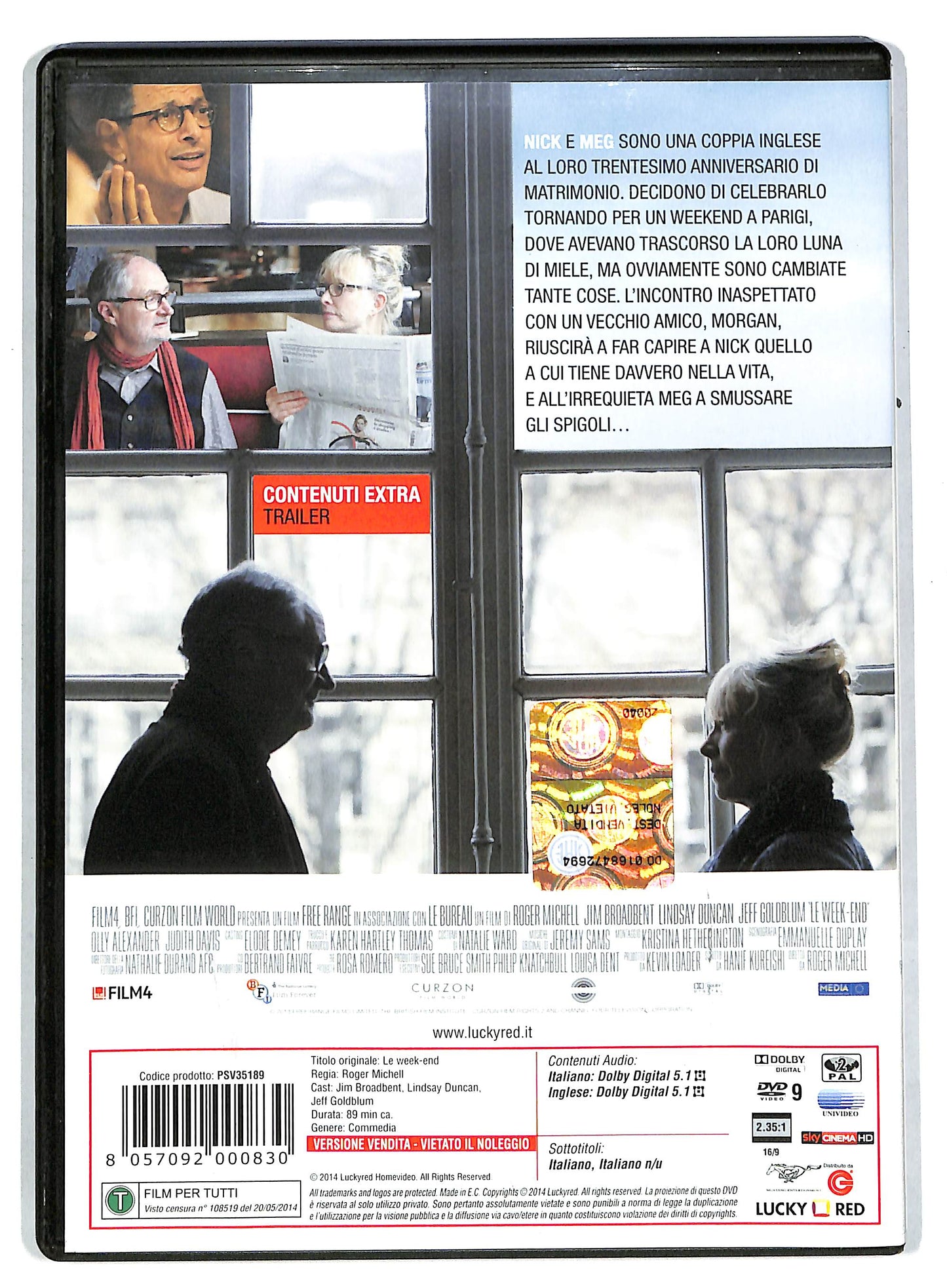 EBOND Le Week-End DVD DB591412