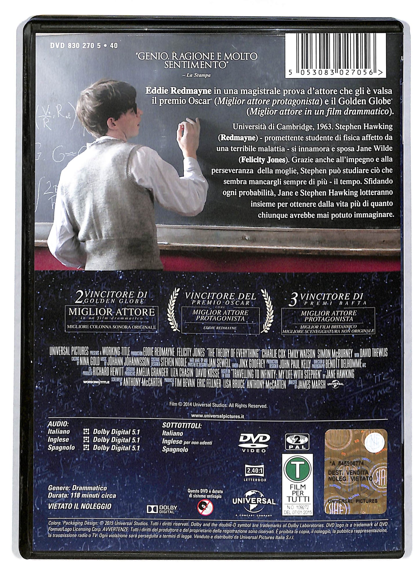 EBOND La teoria del tutto DVD DB591424
