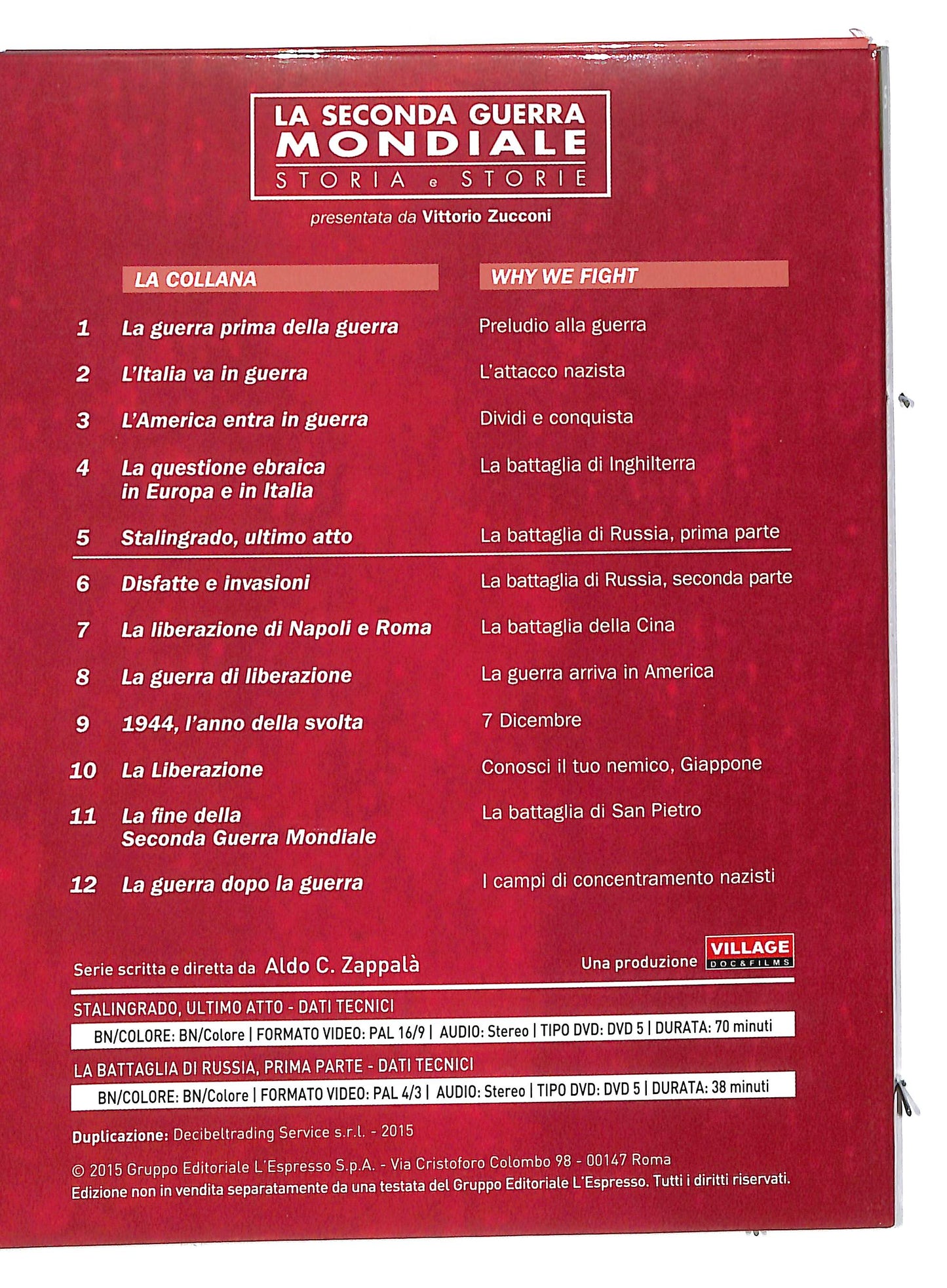 EBOND Stalingrado ultimo atto vol 5 - La seconda guerra EDITORIALE DVD DB591440