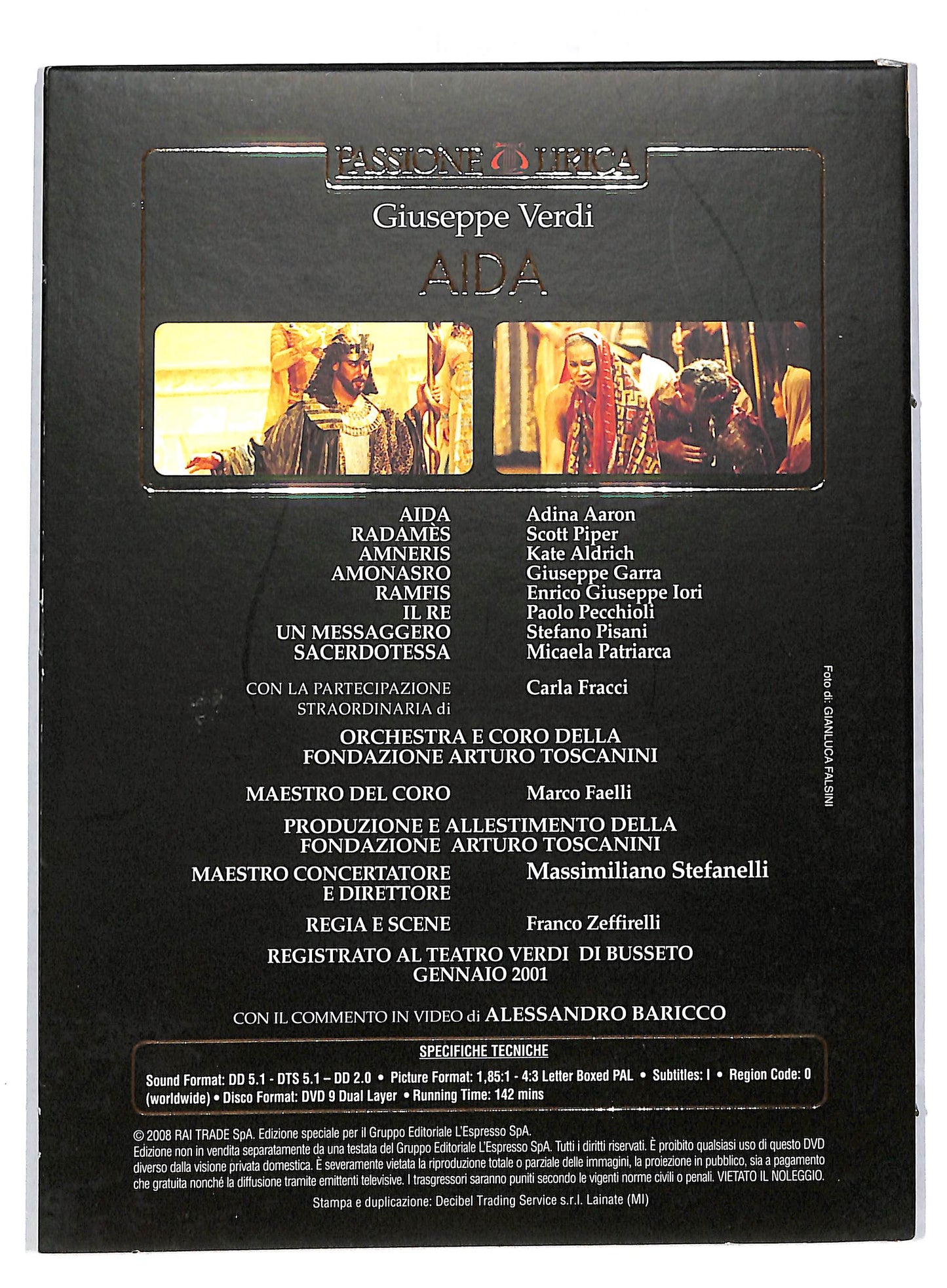 EBOND Aida - Giuseppe Verdi EDITORIALE DVD DB591443