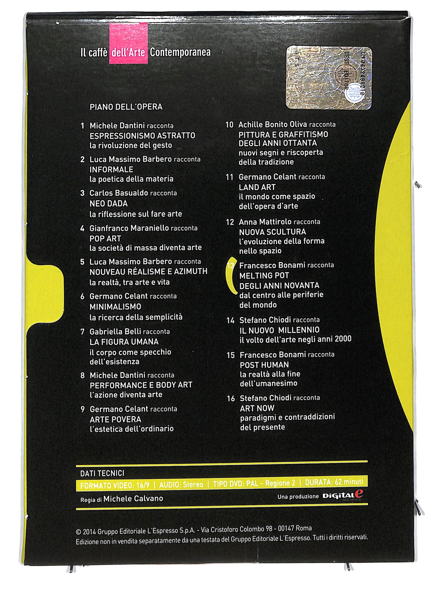 EBOND Francesco Bonami - Melting pot degli anni 90 EDITORIALE DVD DB591453
