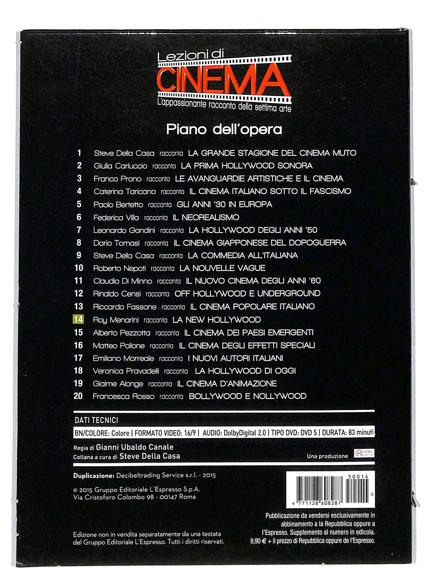 EBOND La new hollywood vol 14 EDITORIALE DIGIPACK DVD DB591456