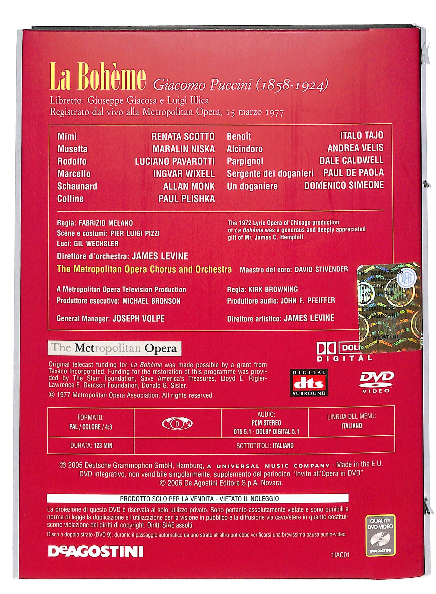 EBOND La Boheme - Invito all'Opera EDITORIALE DVD DB591463