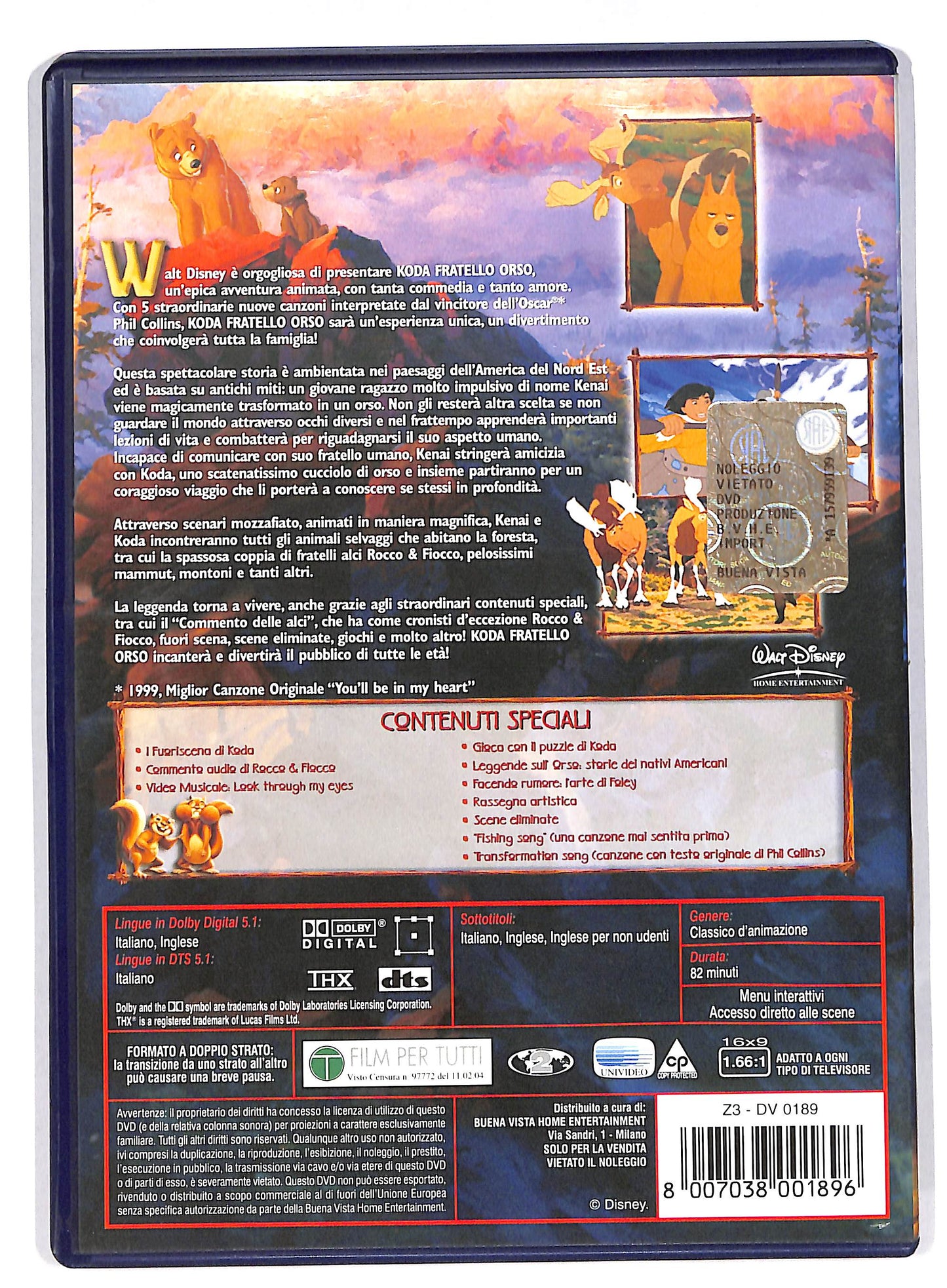 EBOND Koda fratello orso DVD DB591642