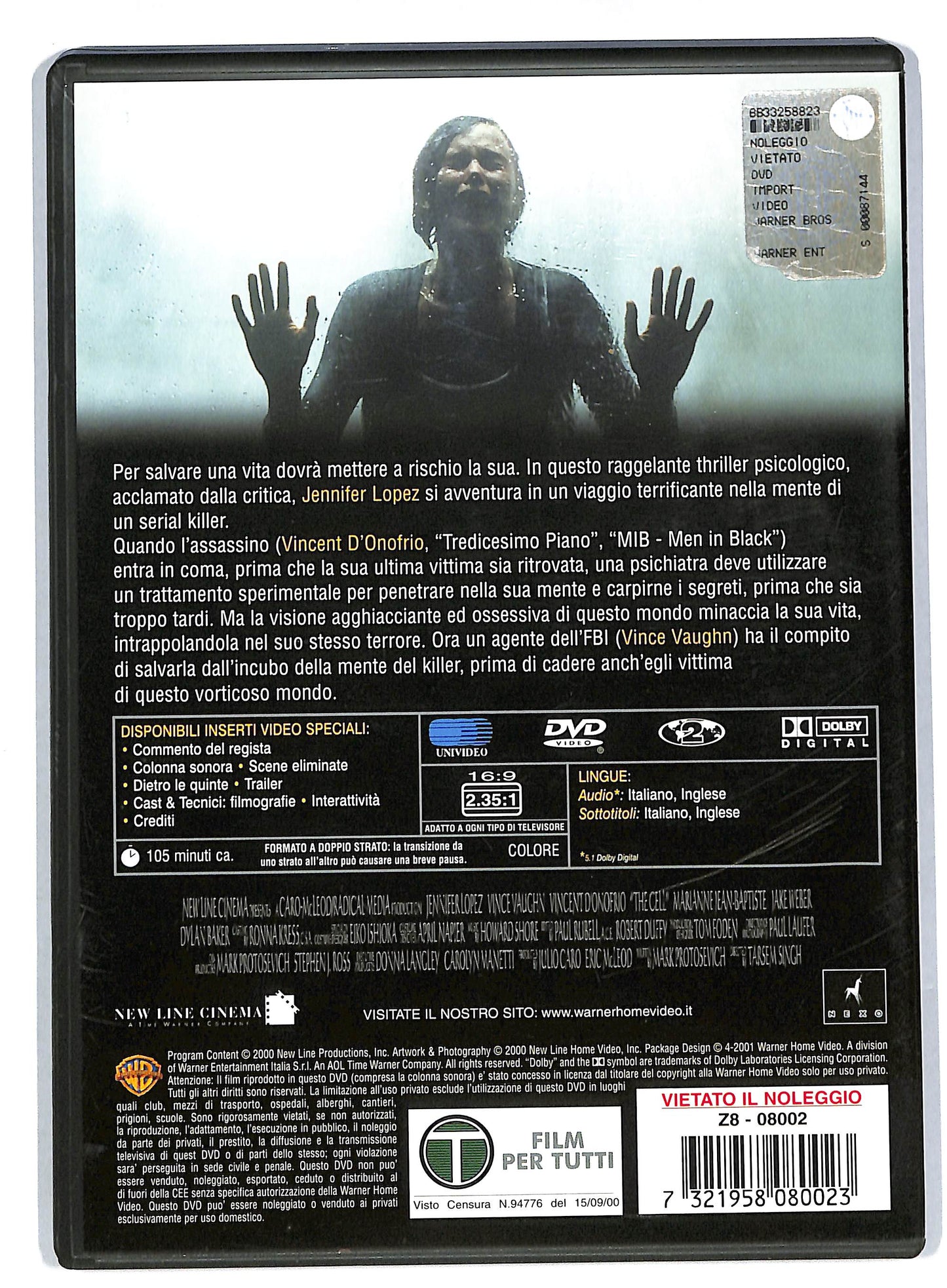 EBOND The Cell - La cellula DVD DB592159