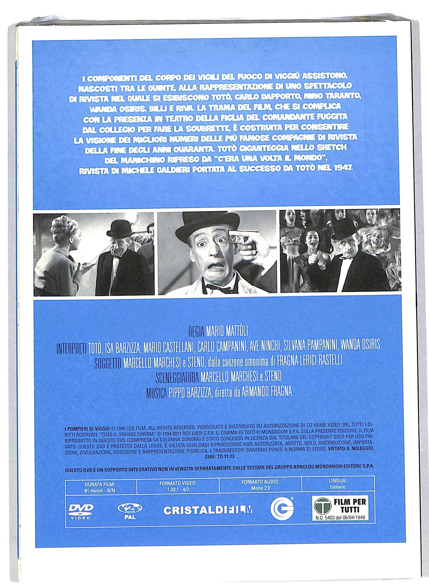 EBOND I Pompieri di viggiu EDITORIALE DVD DB592326