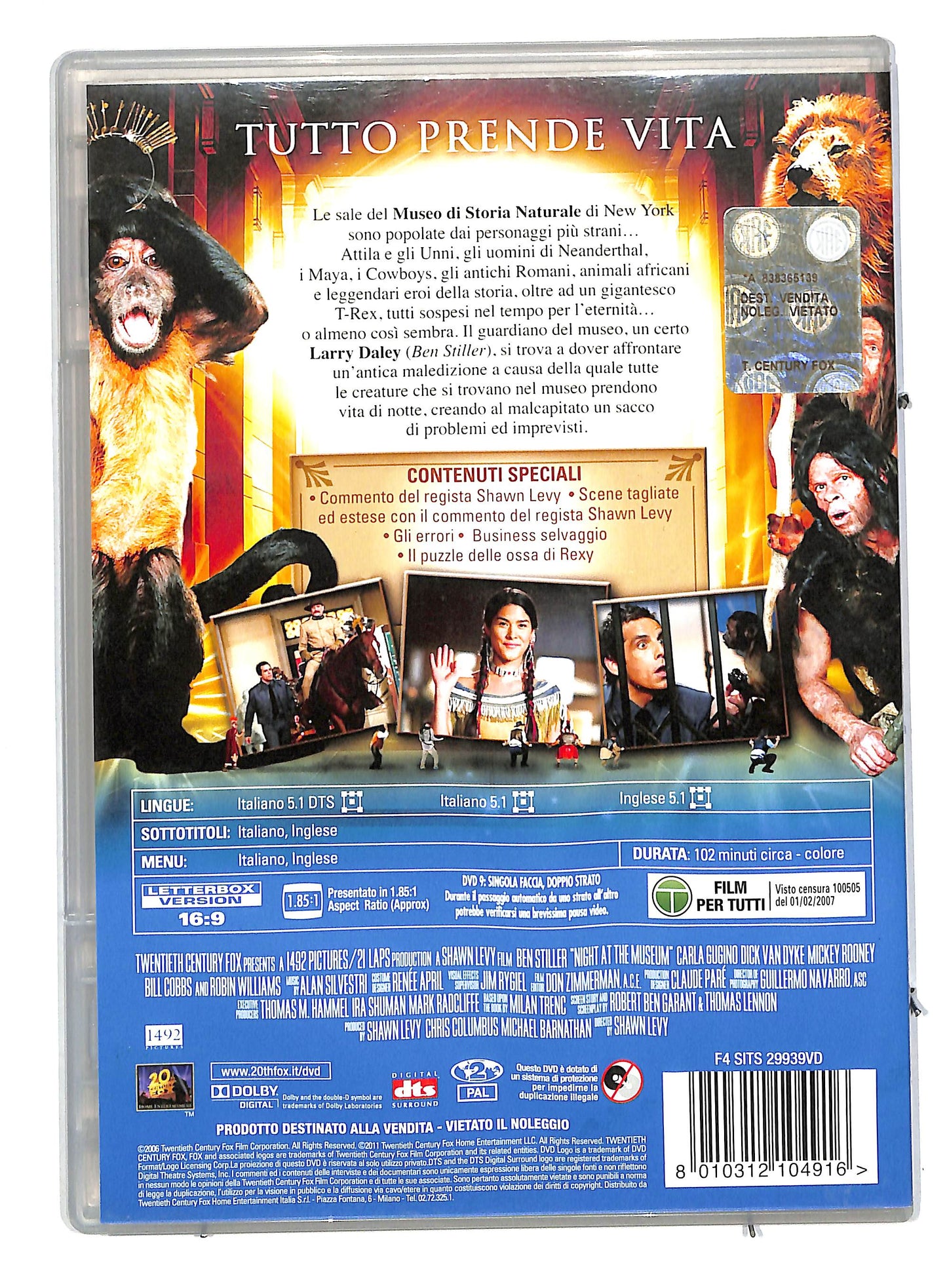 EBOND Una notte al museo SLIMCASE DVD DB592424