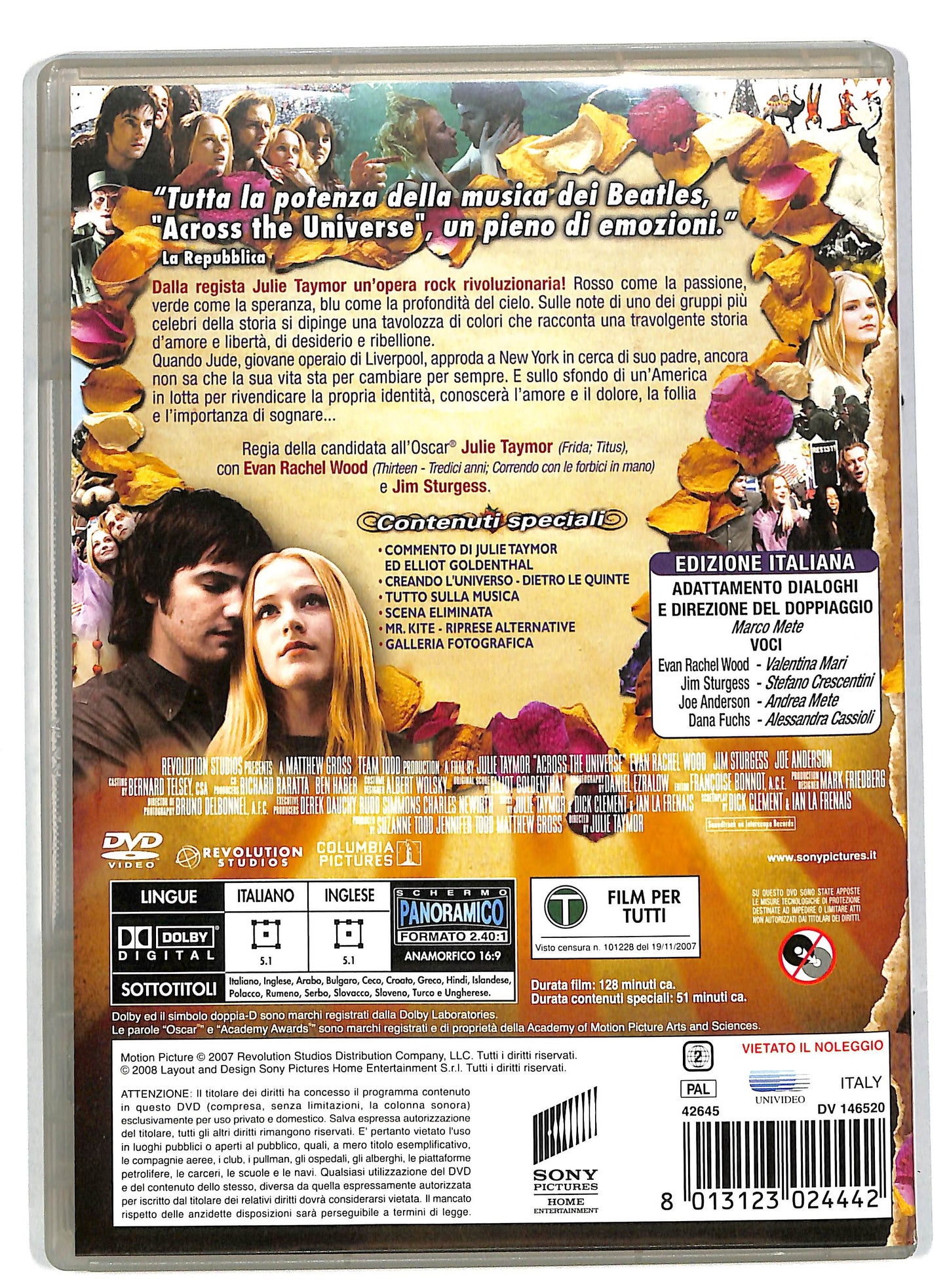 EBOND Across the Universe DVD DB592428