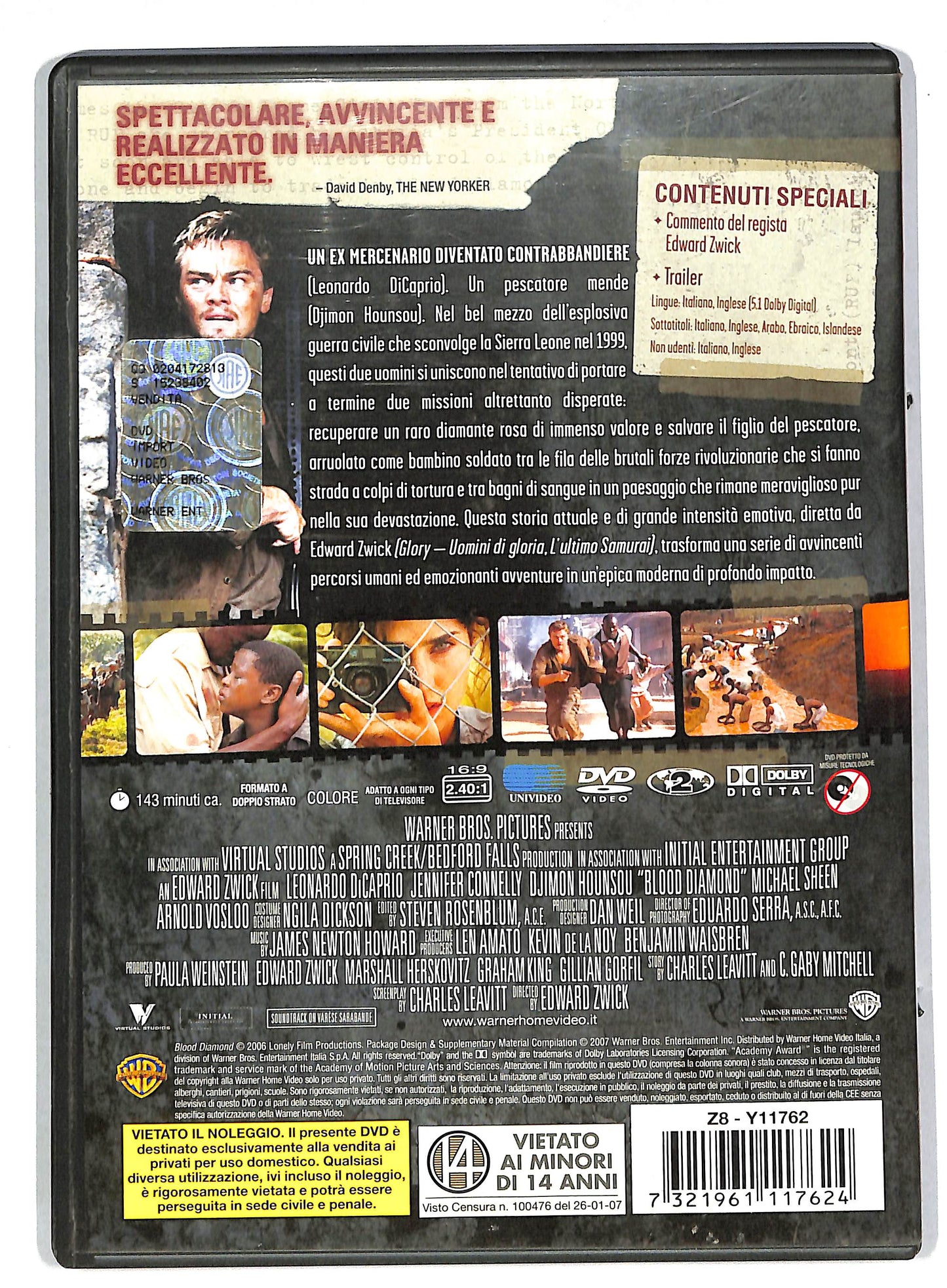 EBOND Blood diamond - diamanti di sangue DVD DB592443