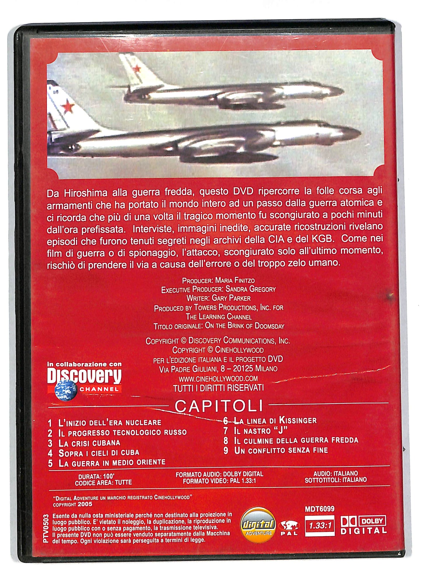 EBOND Quando il mondo sfioro la catastrofe nucleare EDITORIALE DVD DB592638