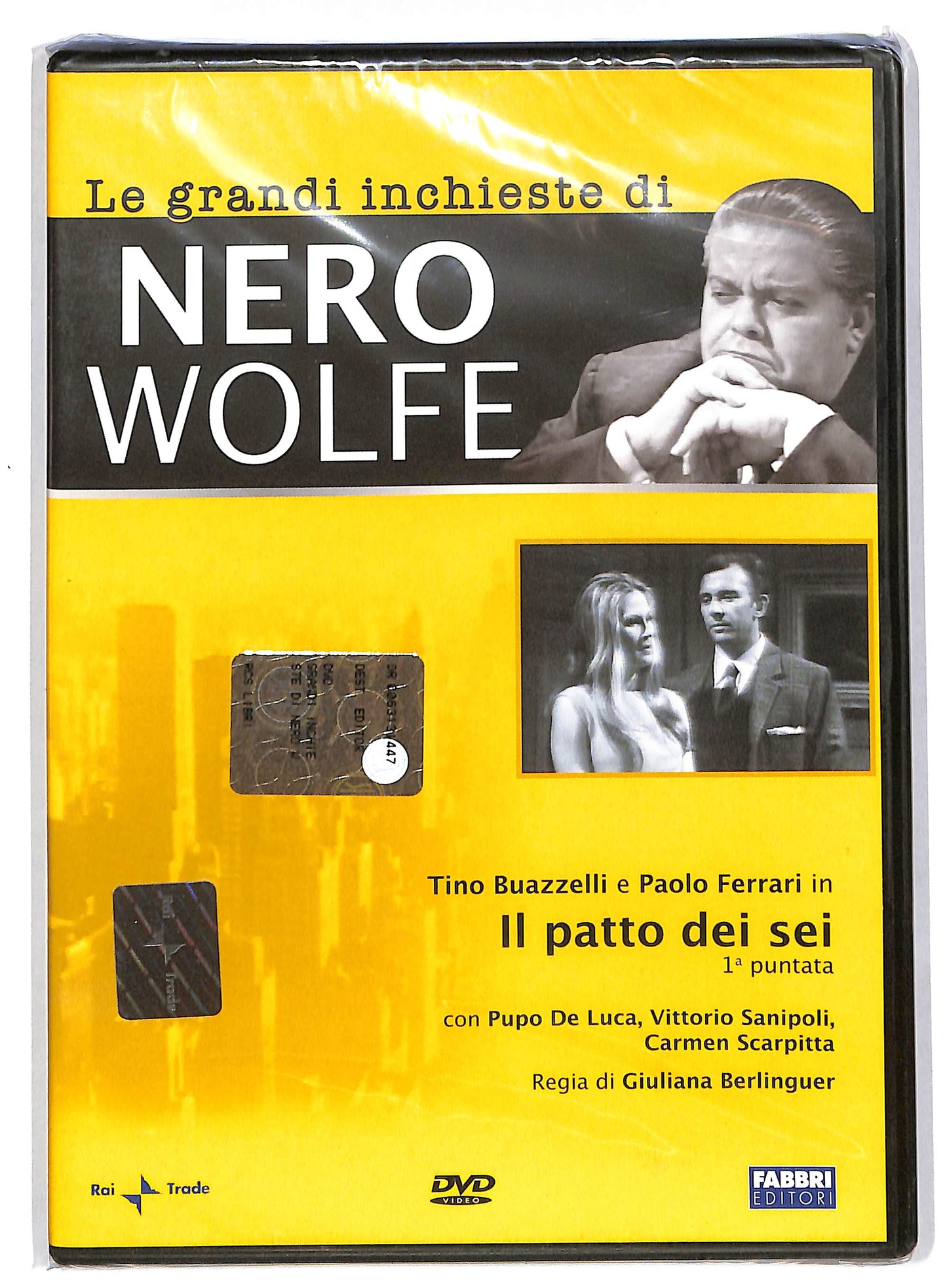 EBOND Nero Wolfe - Il patto dei sei prima puntata EDITORIALE DVD DB592728