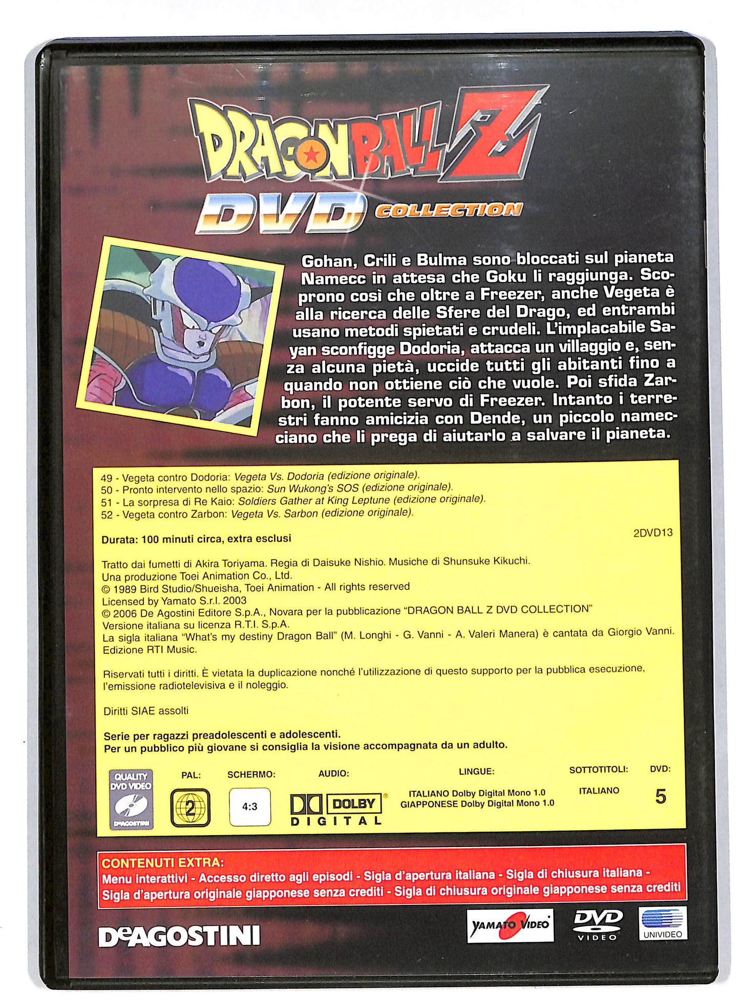 EBOND Dragon Ball Z Collection vol 13 EDITORIALE DVD DB592735