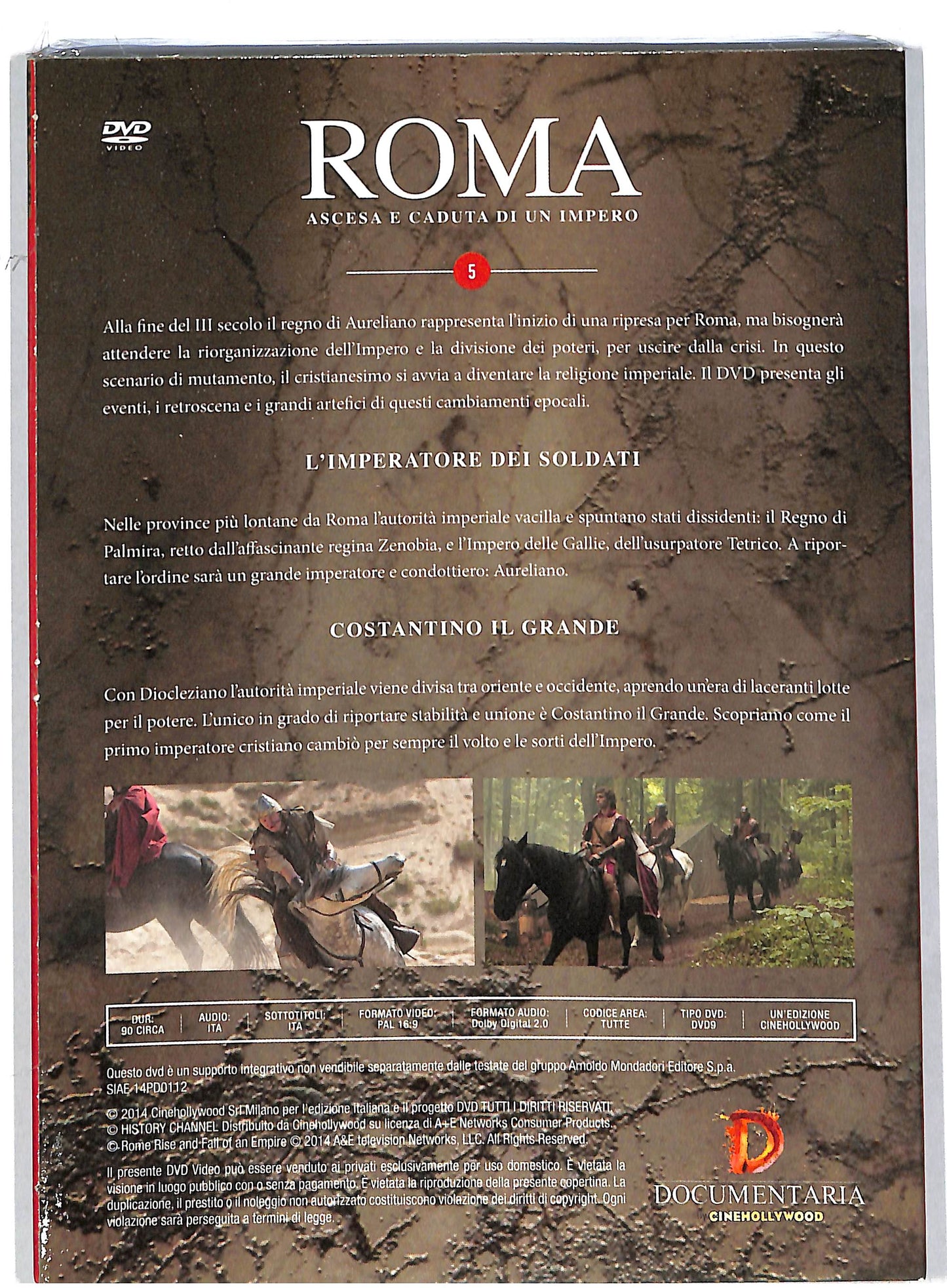 EBOND Roma ascesa e caduta di un impero vol 5 slipcase EDITORIALE DVD DB592740