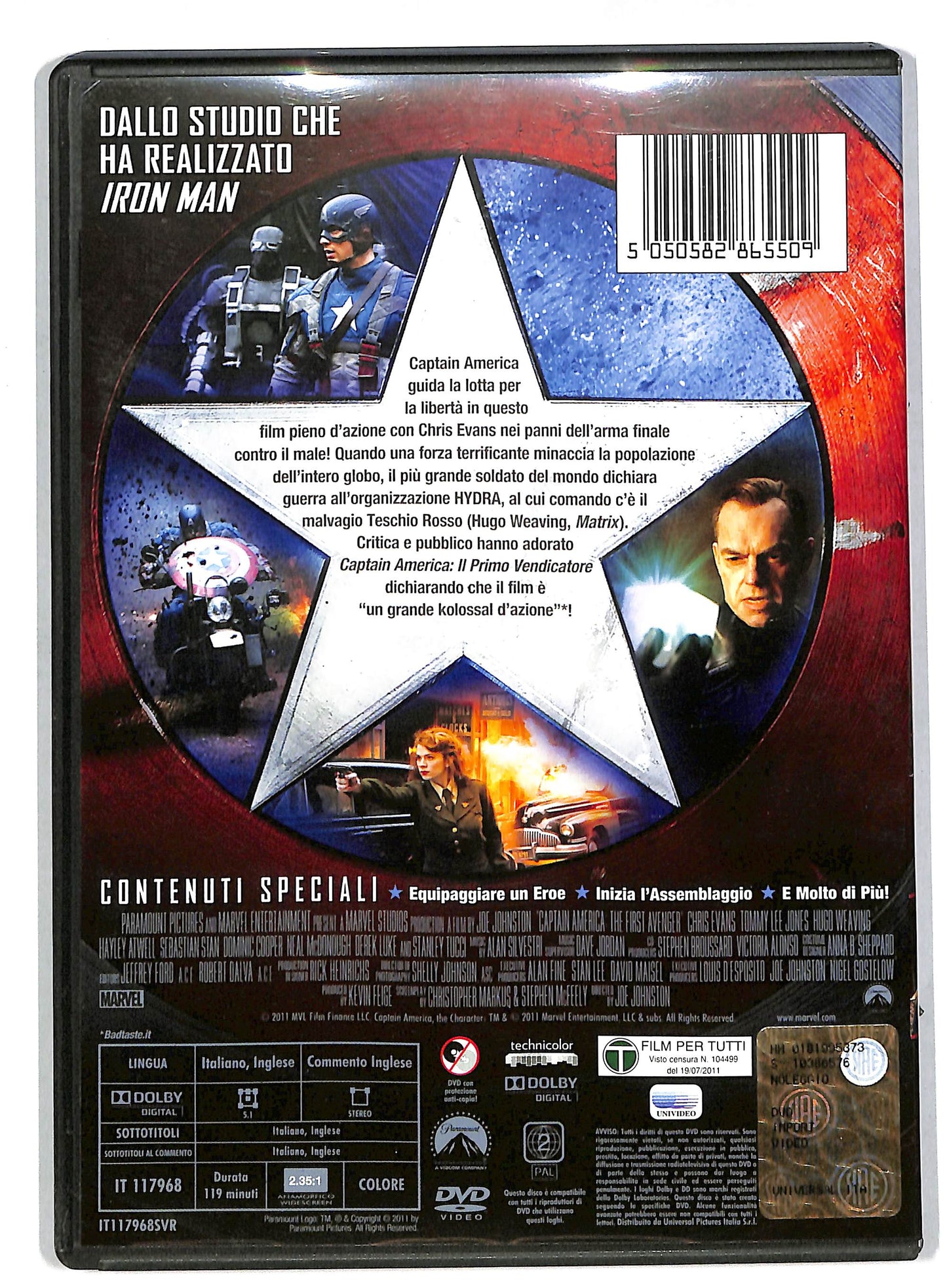 EBOND Captain america - il primo vendicatore NOLEGGIO DVD DB592823