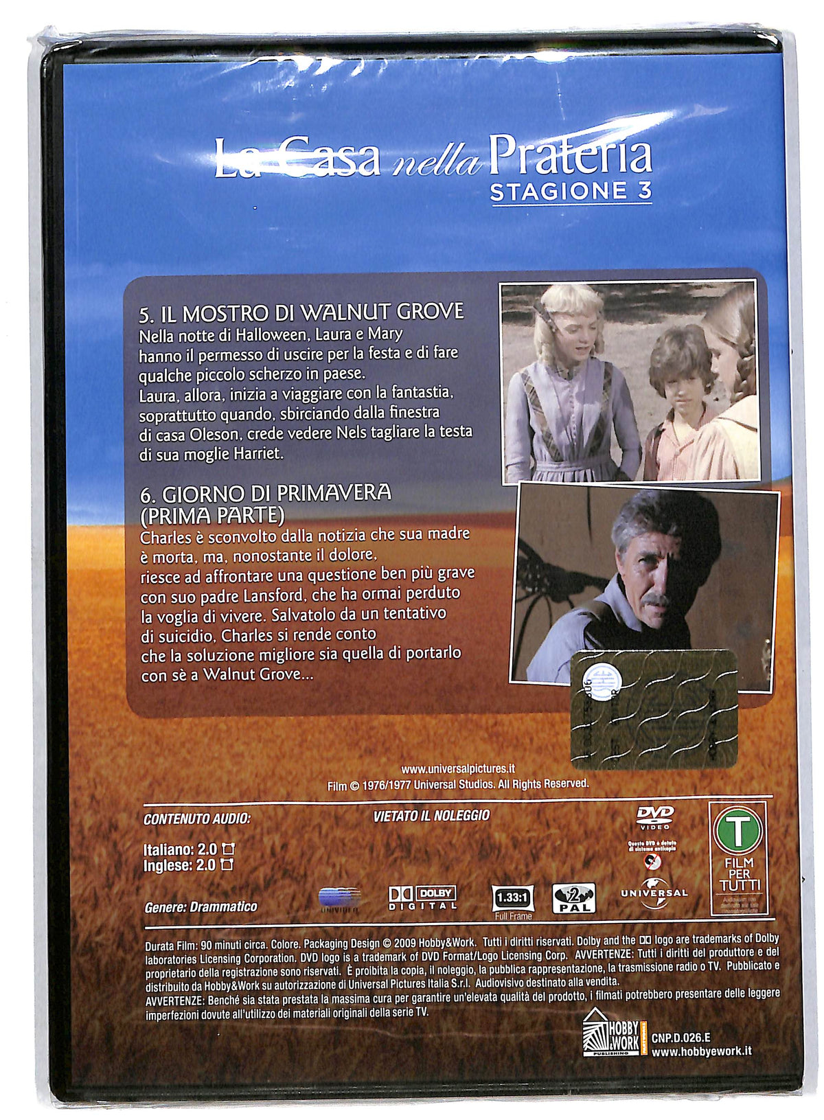EBOND La Casa Nella Prateria Vol 26 stagione EDITORIALE DVD DB592846