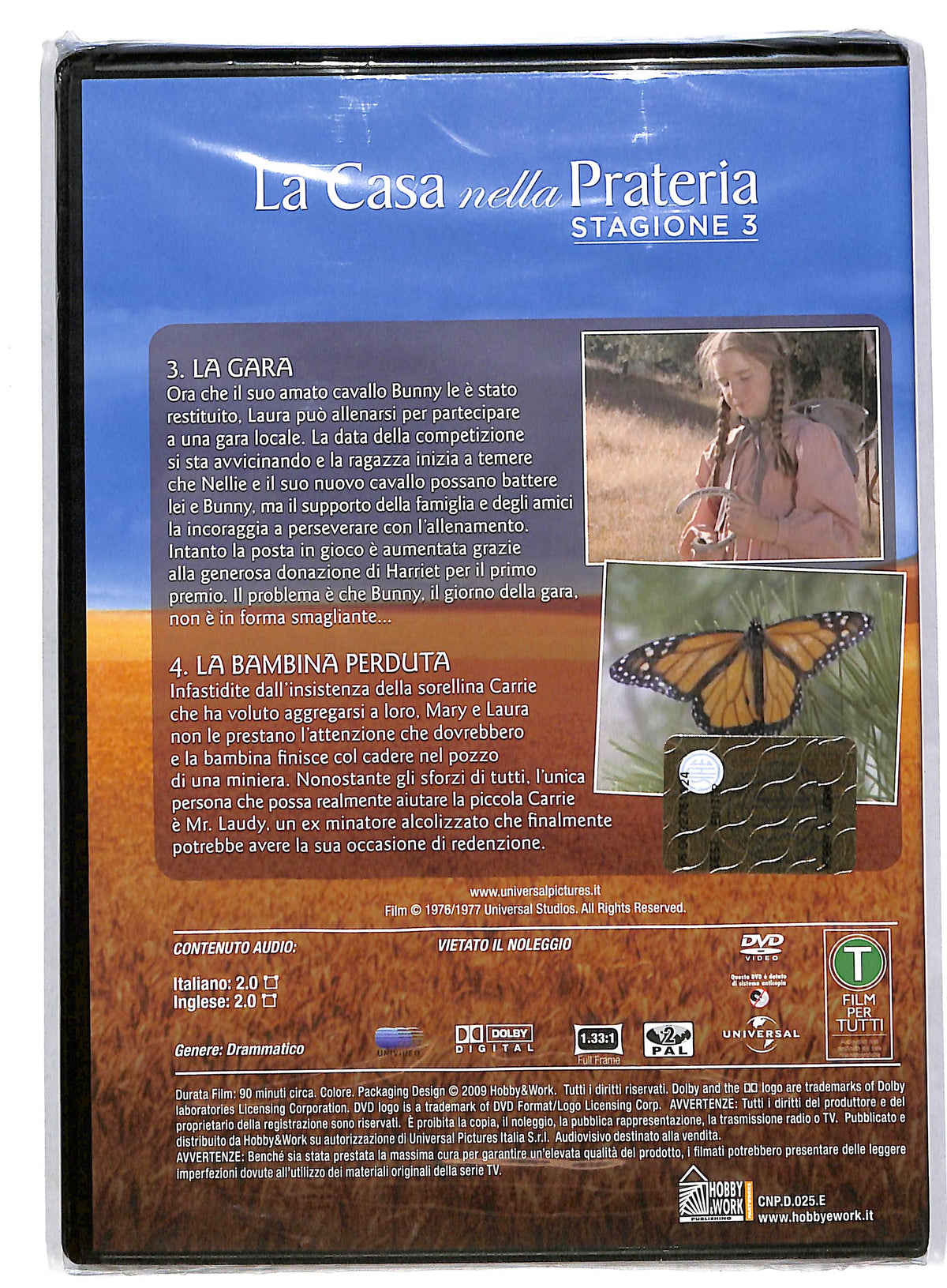 EBOND La casa nella prateria stagione 3 volume 25 EDITORIALE DVD DB592847