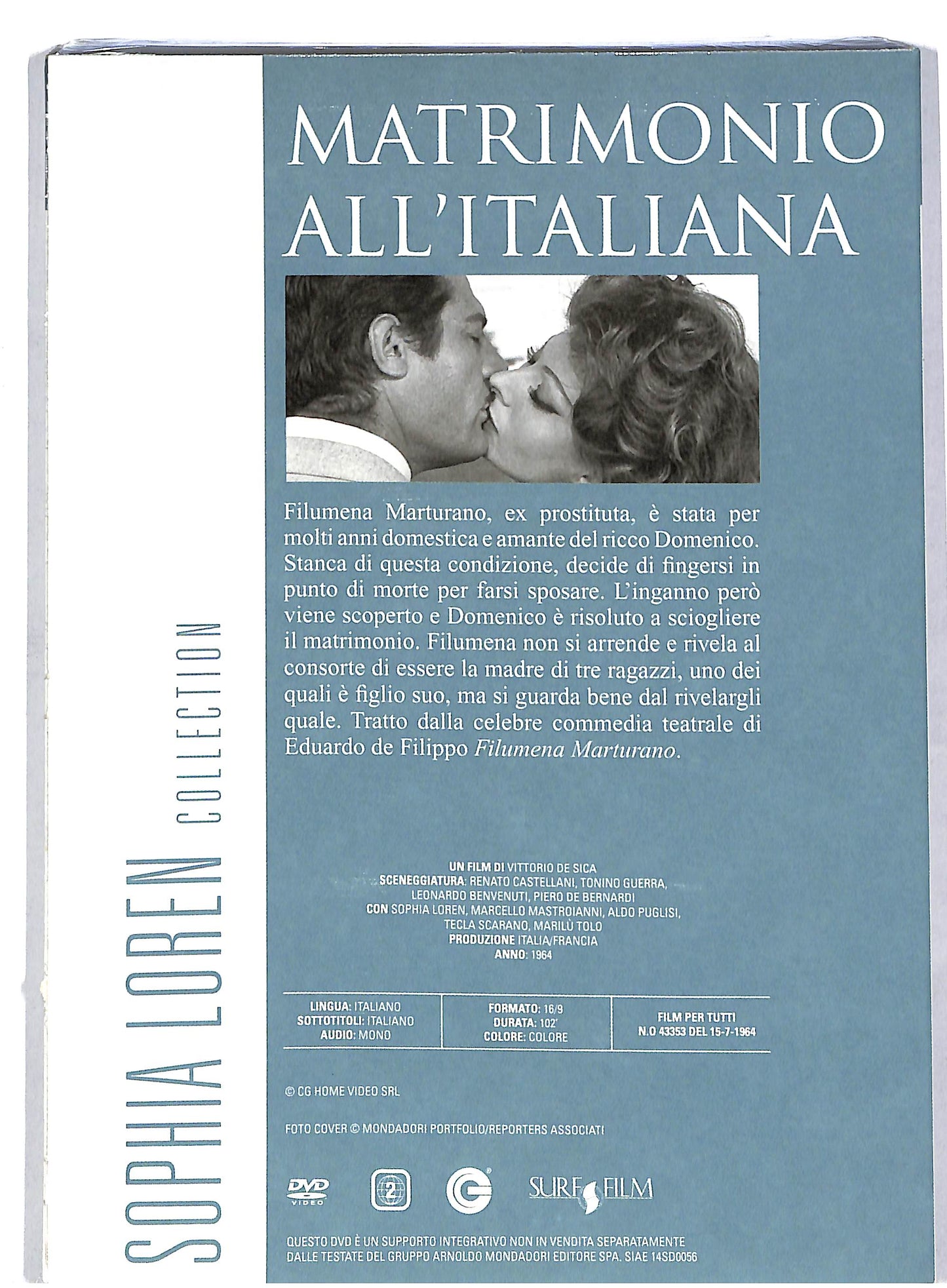 EBOND Matrimonio all'italiana SLIPCASE EDITORIALE DVD DB592850