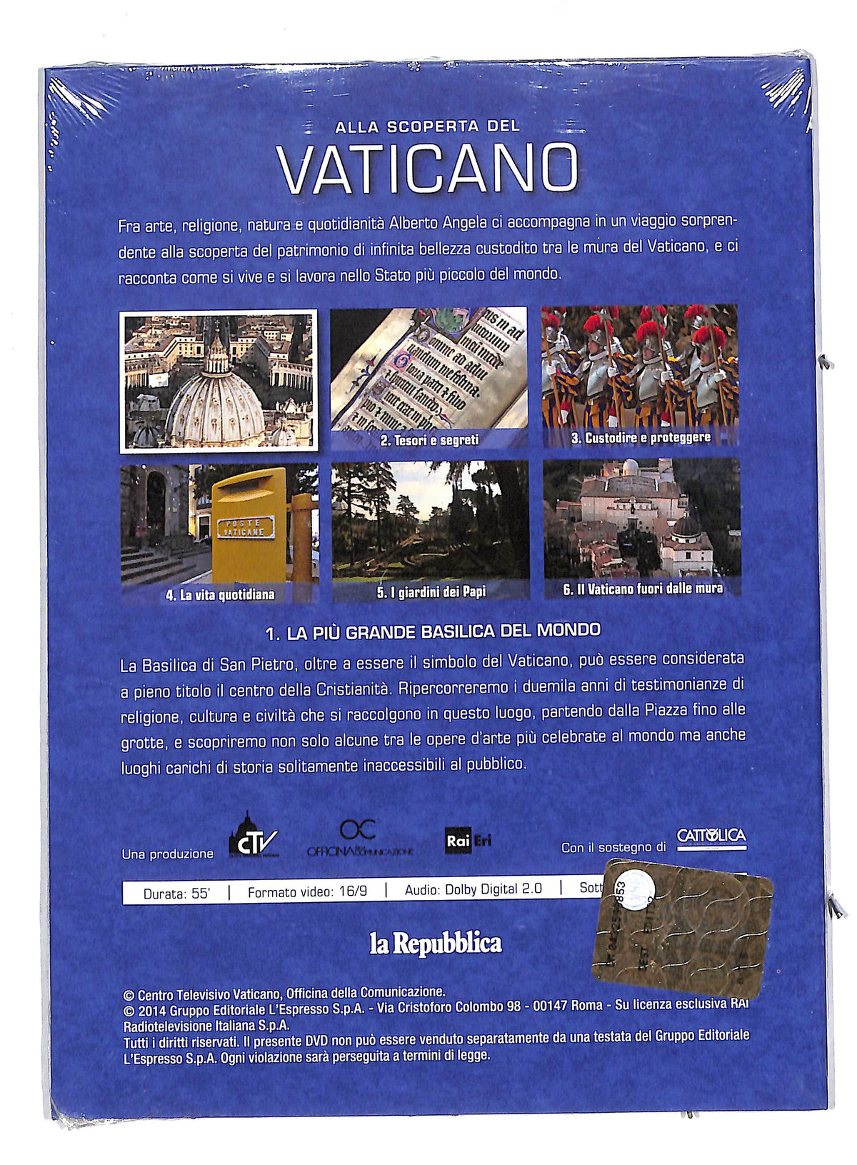 EBOND Alla scoperta del vaticano - Alberto Angela EDITORIALE DVD DB592856