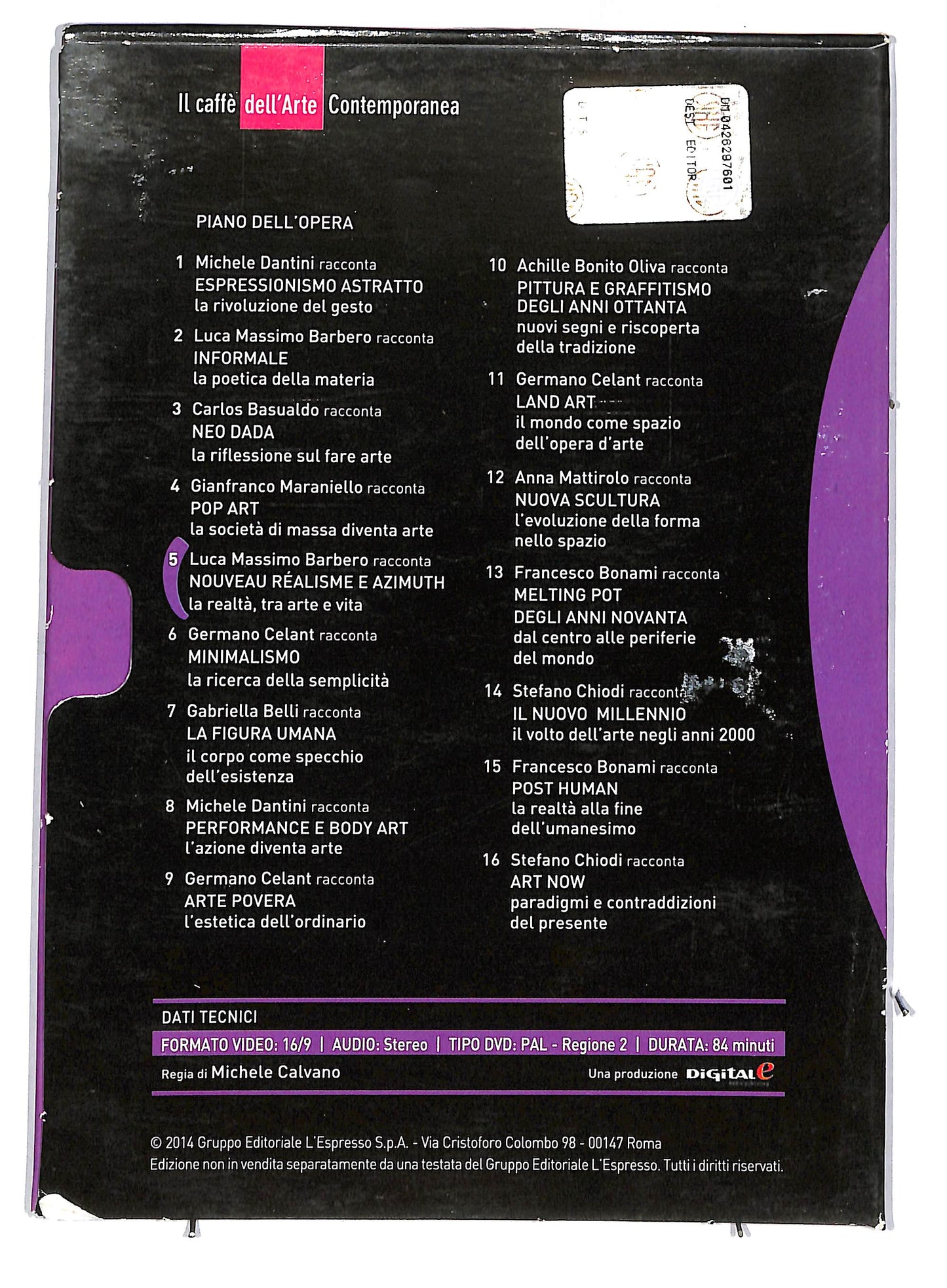 EBOND Noveau realisme e azimuth - Luca massimo barbero EDITORIALE DVD DB592862
