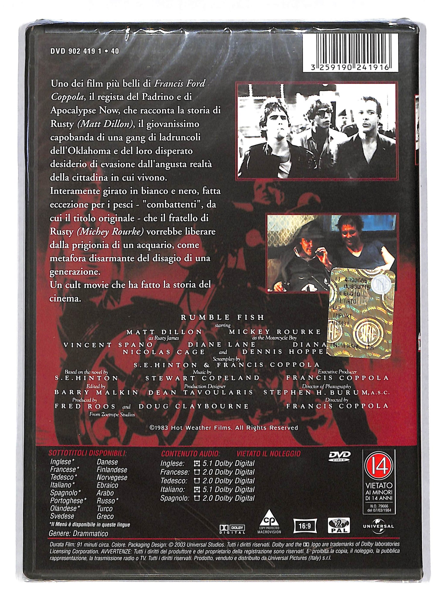 EBOND Rusty Il Selvaggio DVD DB593127