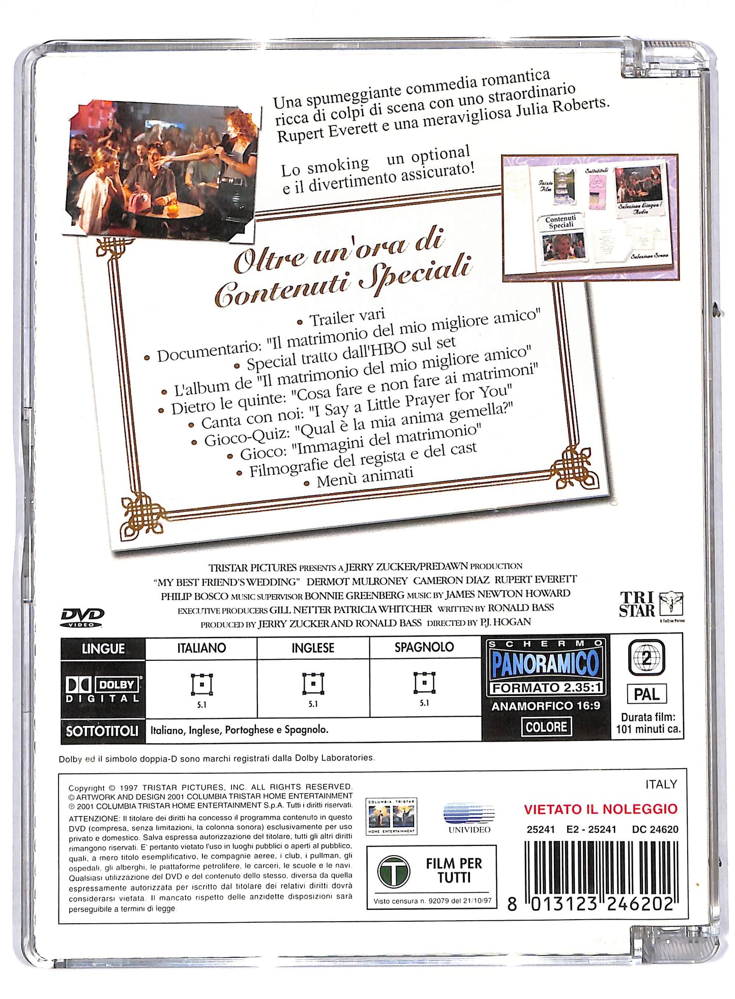 EBOND Il matrimonio del mio migliore amico SJB DVD DB593215