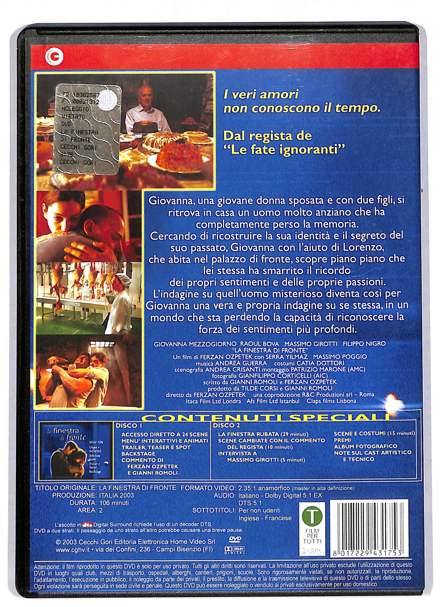 EBOND La finestra di fronte DVD DB593228