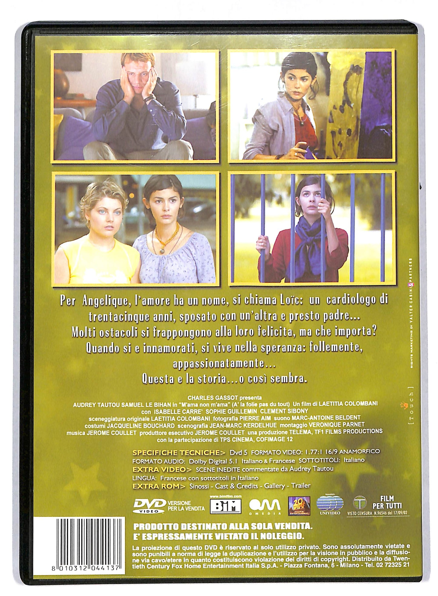 EBOND M'ama Non M'ama DVD DB593244