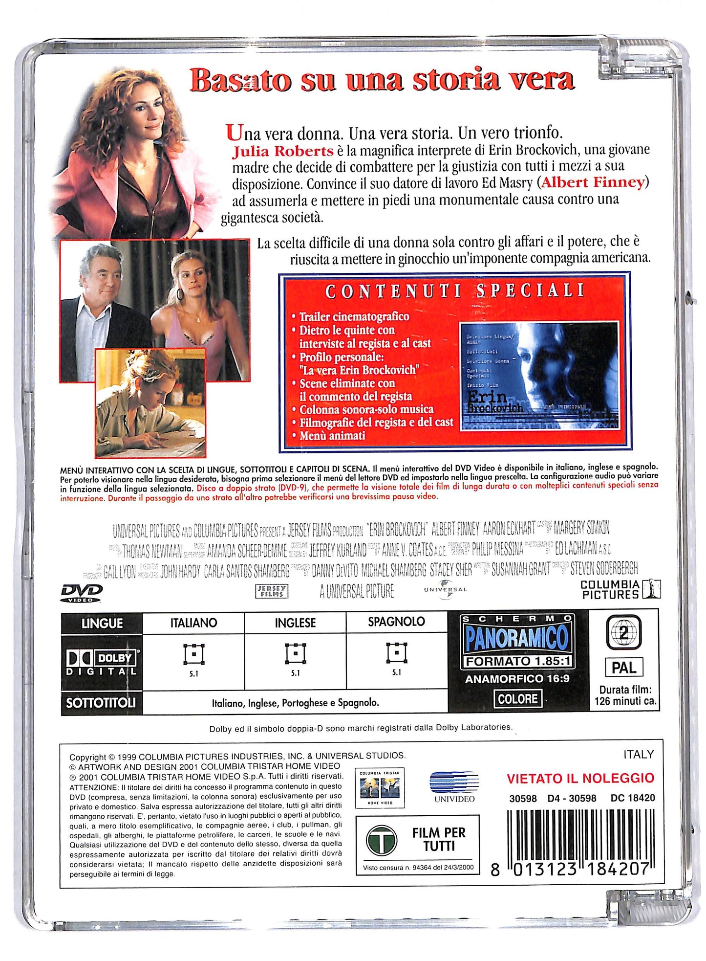 EBOND Erin Brockovich - Forte Come La Verita SJB DVD DB593256
