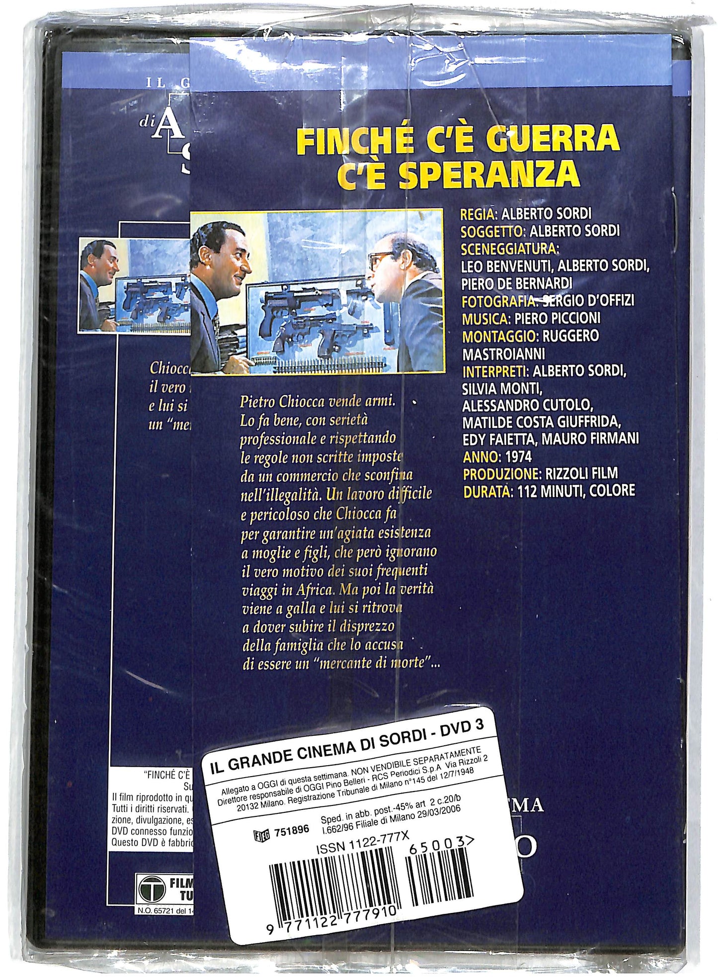 EBOND Finche c'e guerra c'e speranza EDITORIALE DVD DB593361