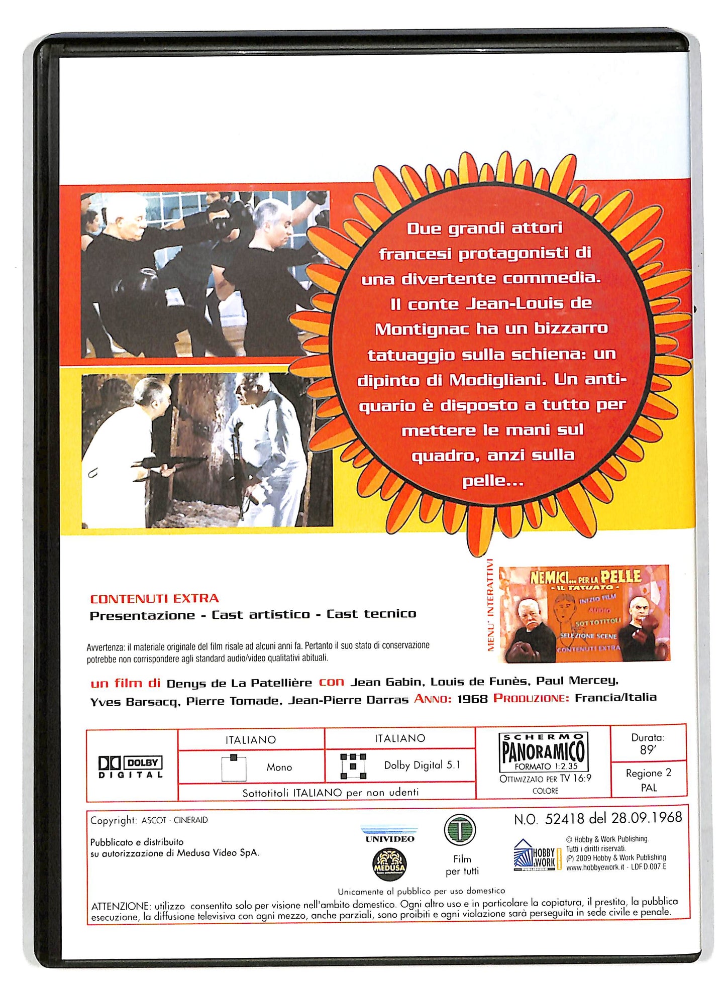 EBOND Nemici per la pelle EDITORIALE DVD DB593624