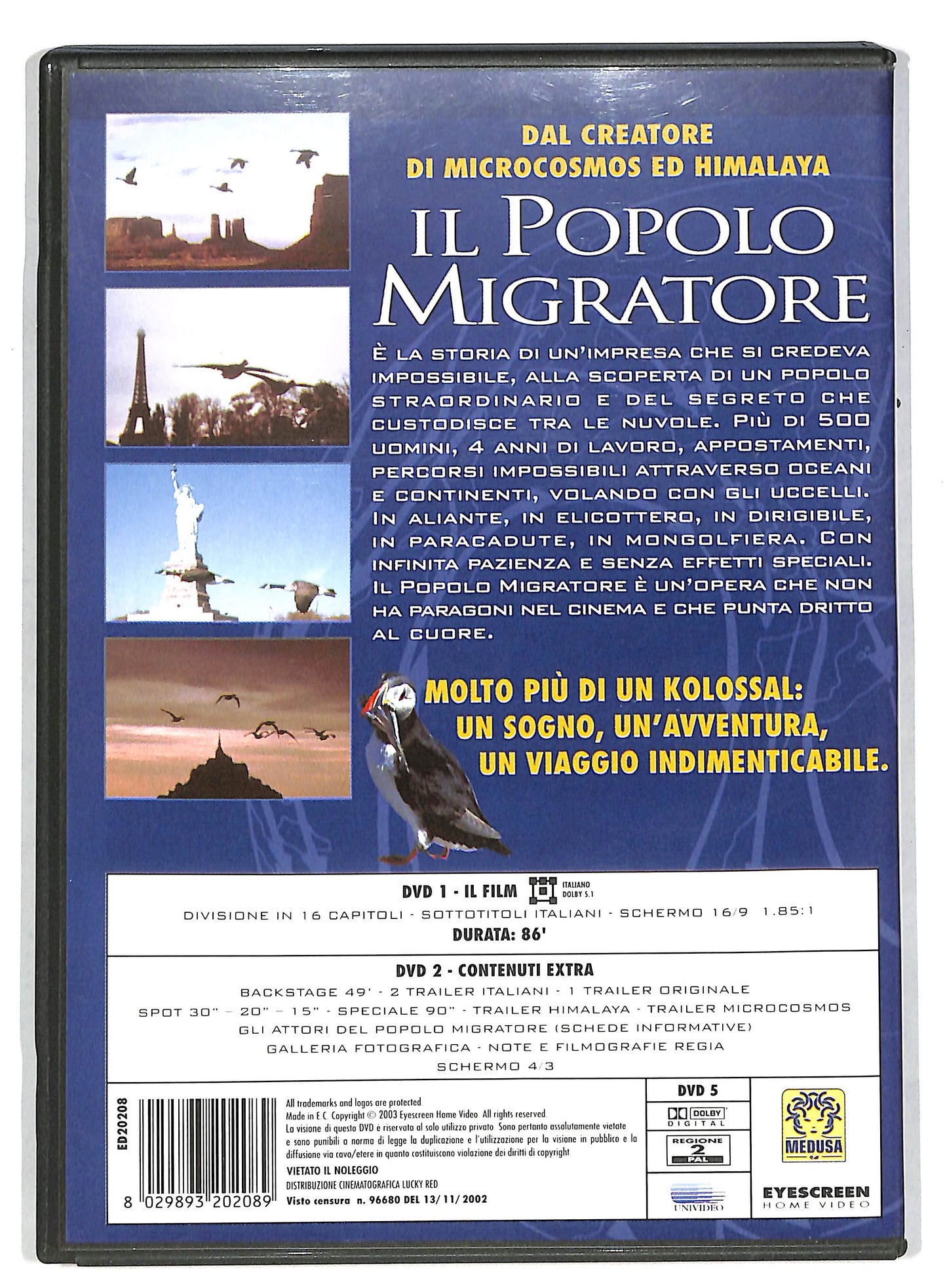 EBOND Il popolo migratore EDIZIONE SPECIALE DVD DB593626