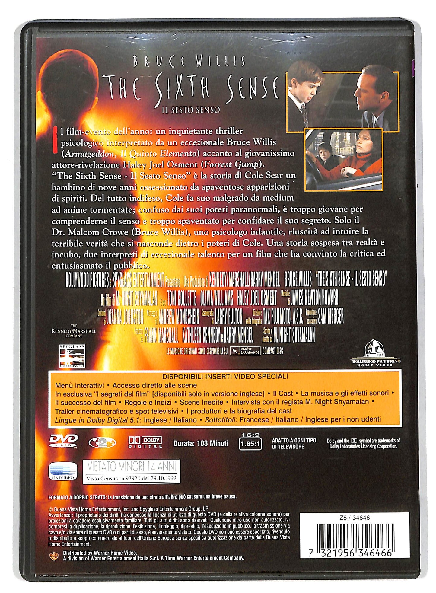 EBOND The Sixth Sense DVD DB593627