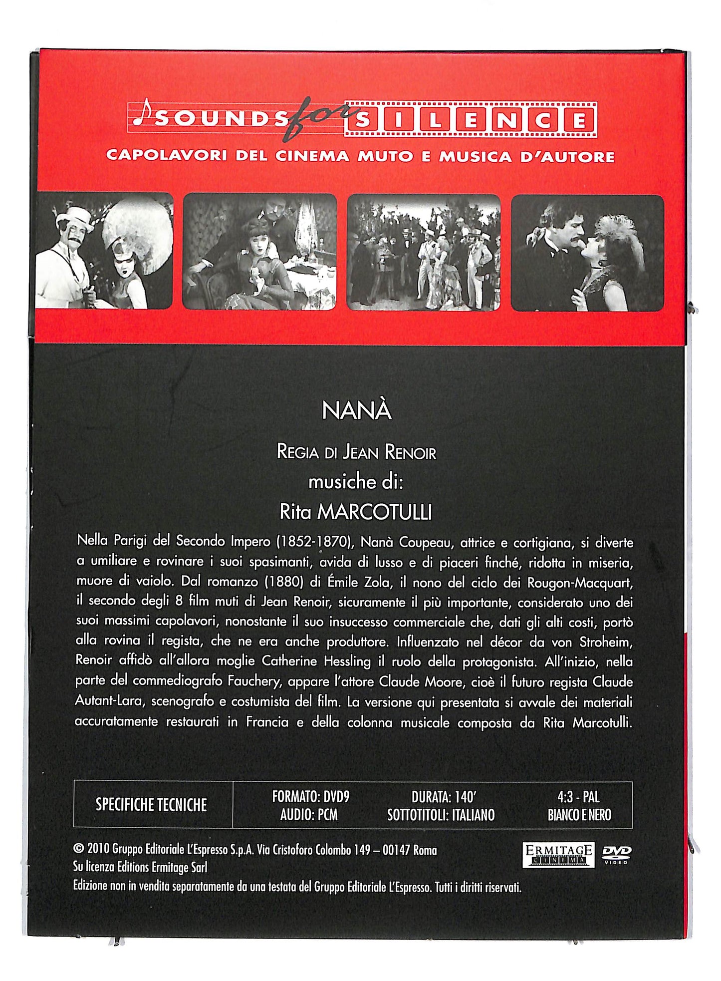 EBOND Nana - Jean renoir DIGIPACK DVD DB594116