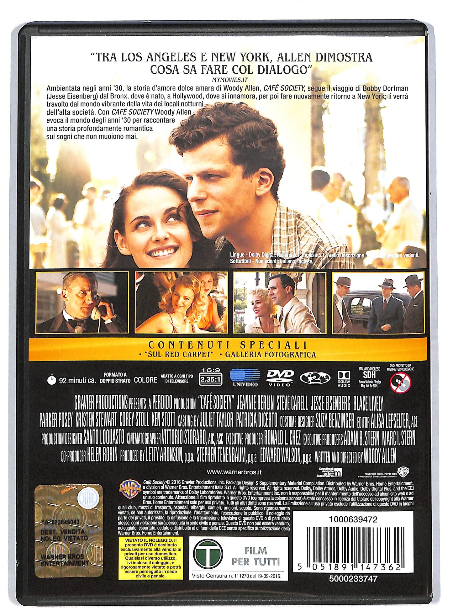 EBOND Cafe society DVD DB594136