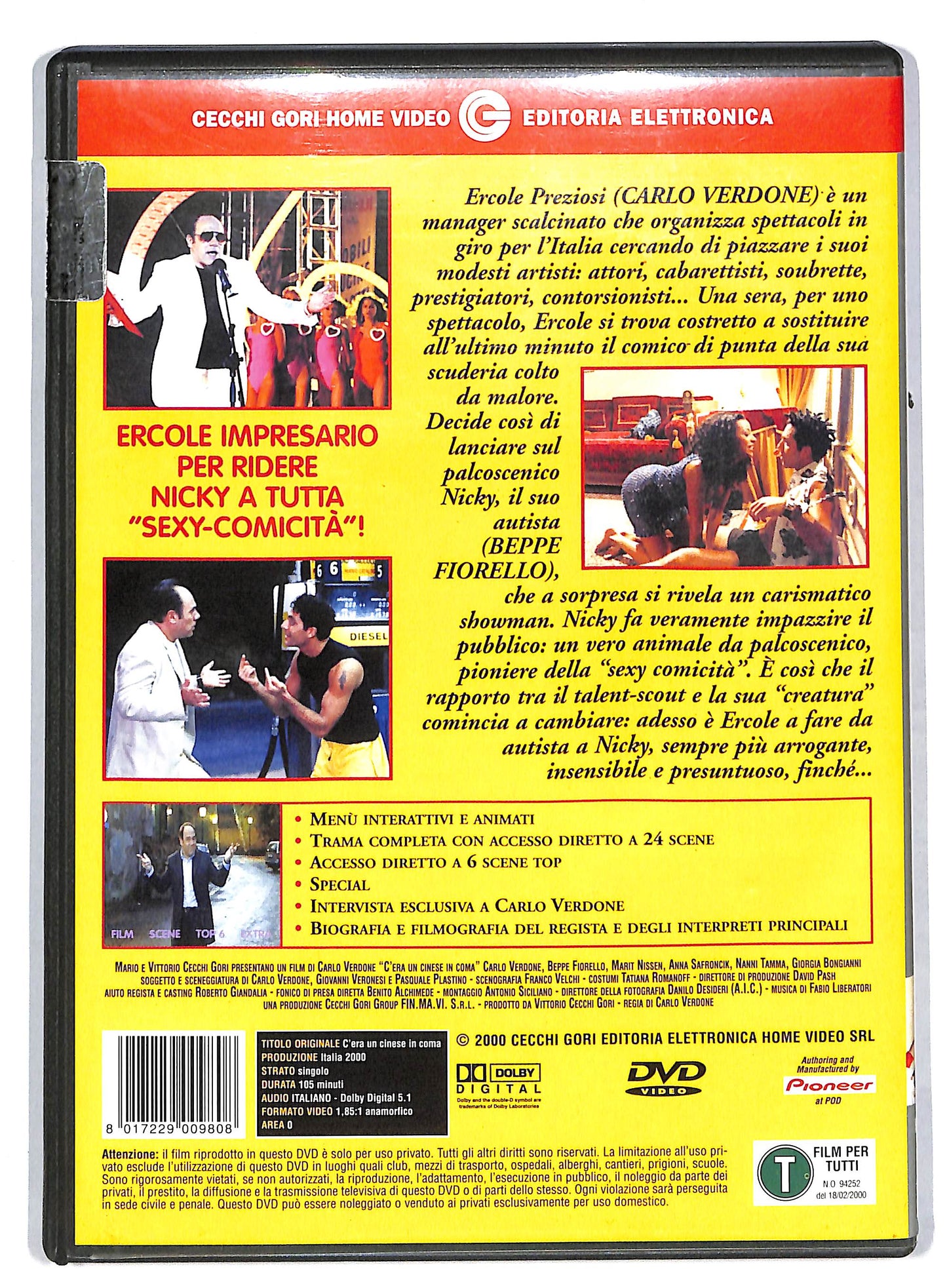 EBOND C'era un cinese in coma DVD DB594148