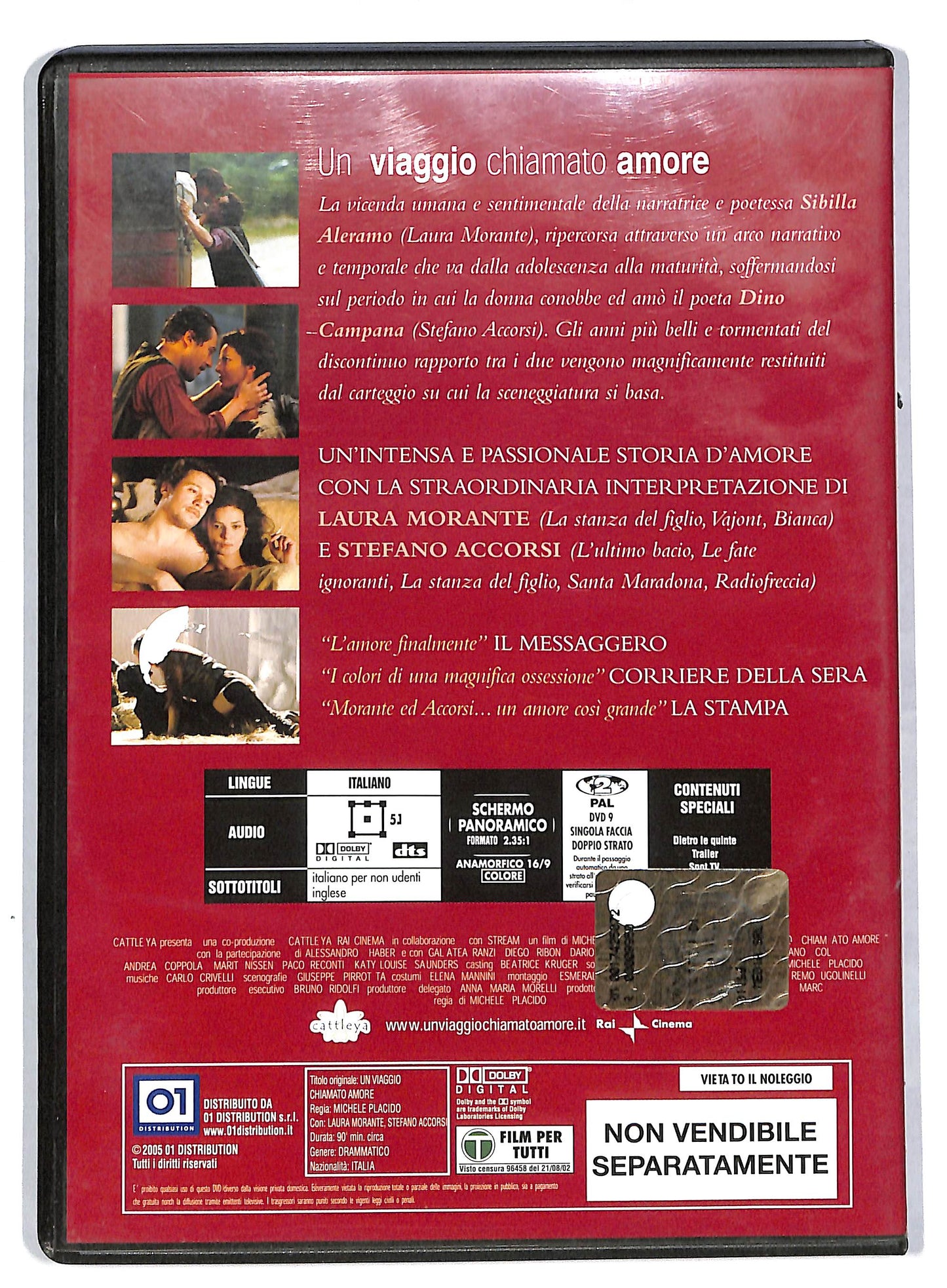 EBOND Un viaggio chiamato amore EDITORIALE DVD DB594149