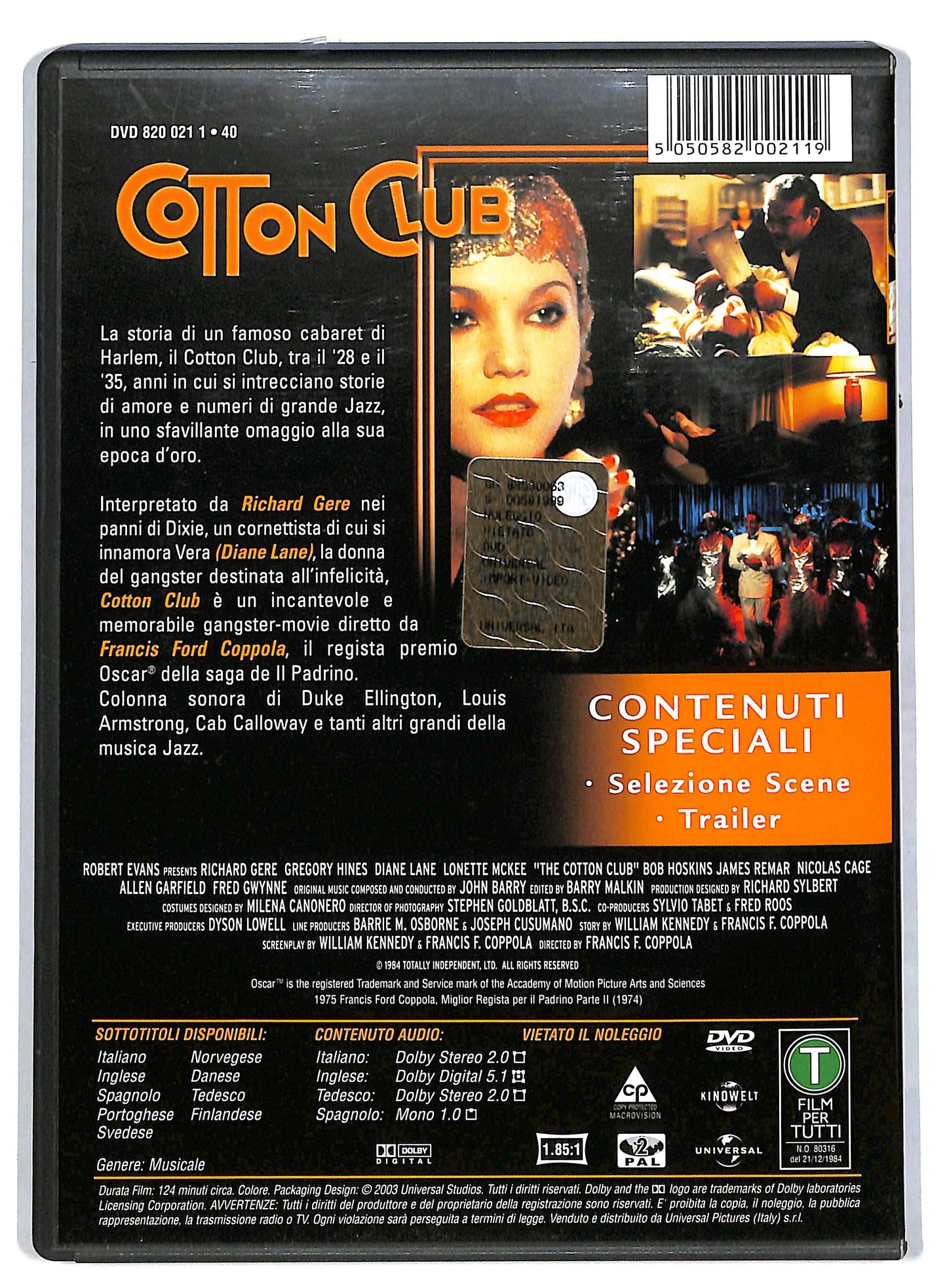 EBOND Cotton Club DVD DB594154
